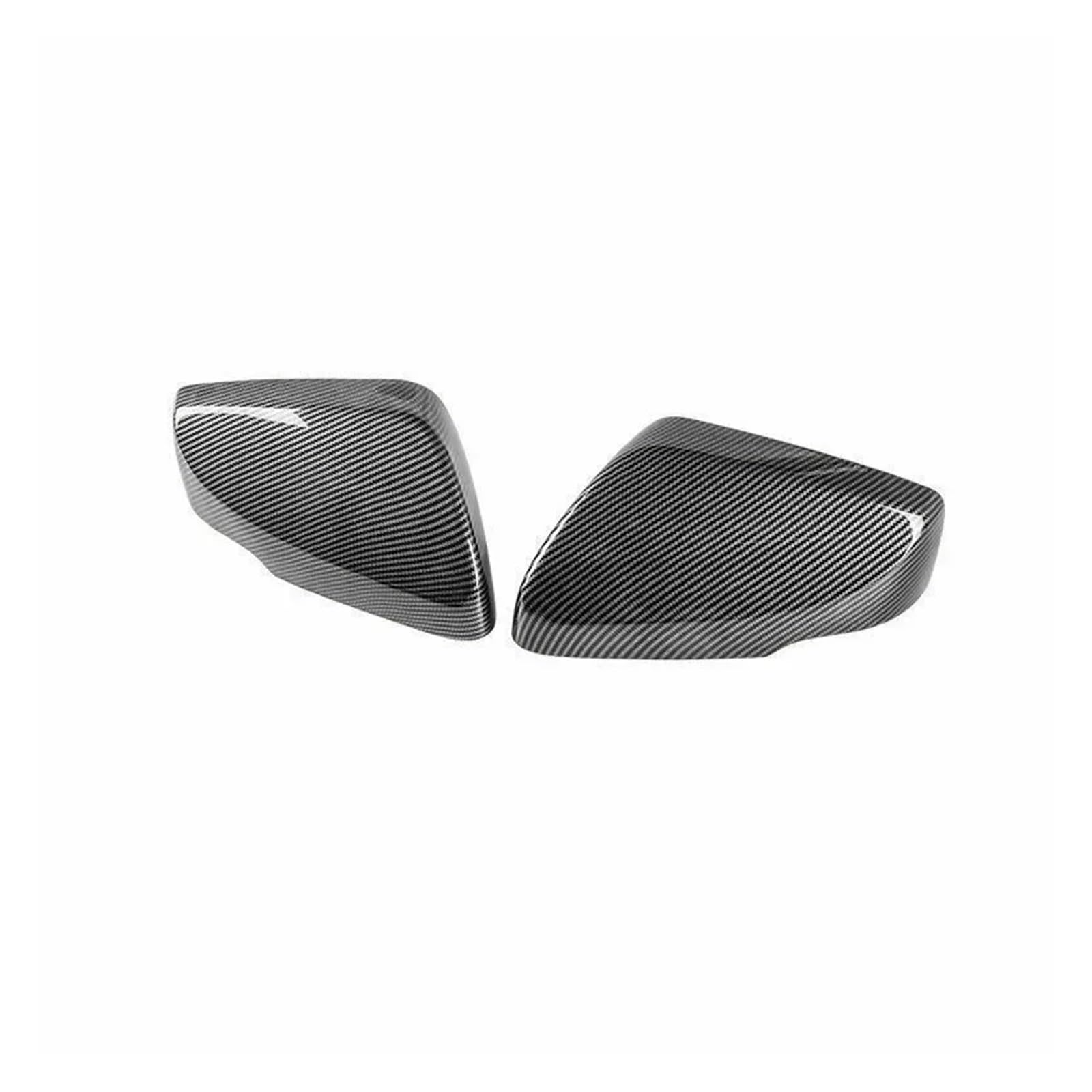 Tür Spiegelkappen Für Cadillac Für CT5 Für CT6 2020-2024 Auto Rück Seite Spiegel Abdeckung Flügel Kappe Außentür Gehäuse Shell Auto Spiegelkappen(Carbon Look) von Barhbt