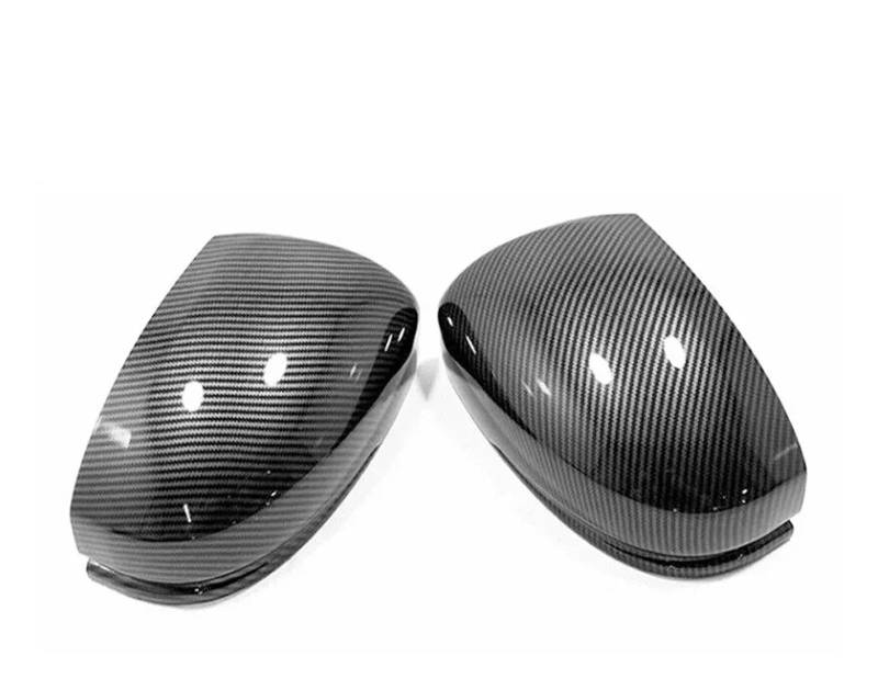 Tür Spiegelkappen Für FIT Für JAZZ 2014-2018 Auto Rück Seite Spiegel Abdeckung Flügel Kappe Außentür Gehäuse Shell Auto Spiegelkappen(No Light Type) von Barhbt