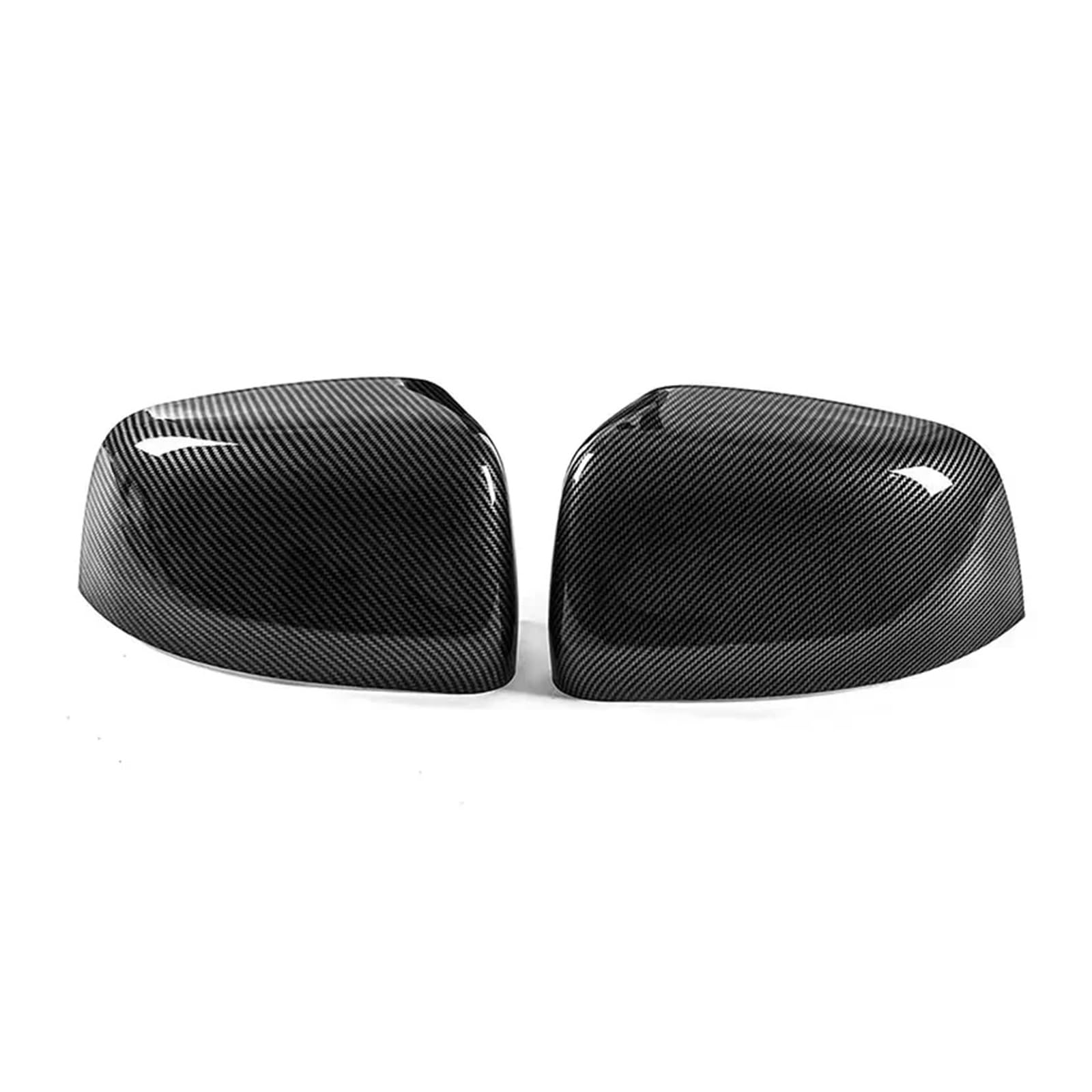 Tür Spiegelkappen Für Jeep Für Grand Für Cherokee Für Dodge Für Durango 2011-2020 Auto Rück Seite Spiegel Abdeckung Flügel Kappe Shell Auto Spiegelkappen(Carbon Look) von Barhbt
