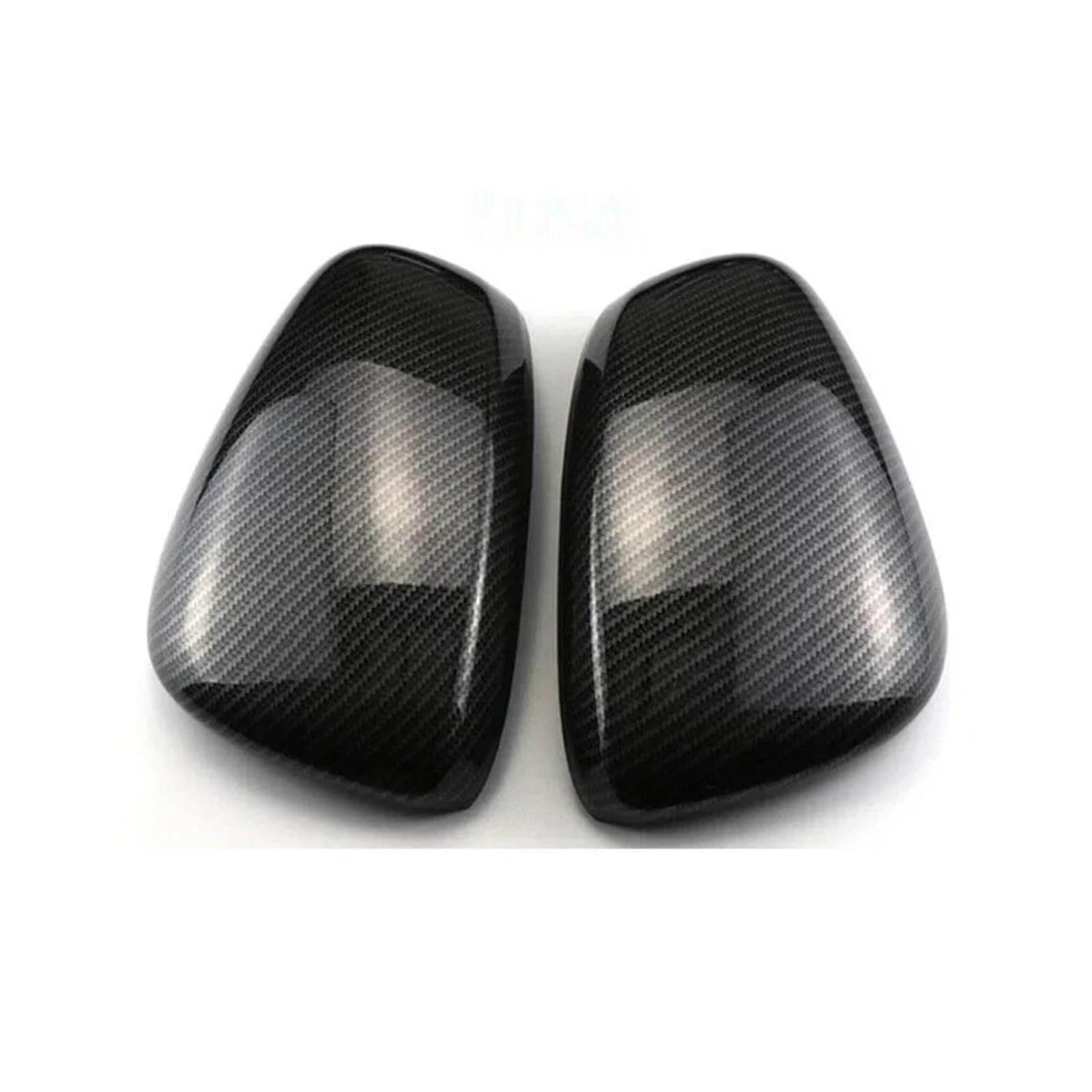 Tür Spiegelkappen Für Kadjar 2016 2017 2018 2019 Auto Rückspiegel Abdeckung Flügel Kappe Tür Gehäuse Shell Auto Spiegelkappen(Carbon Look) von Barhbt