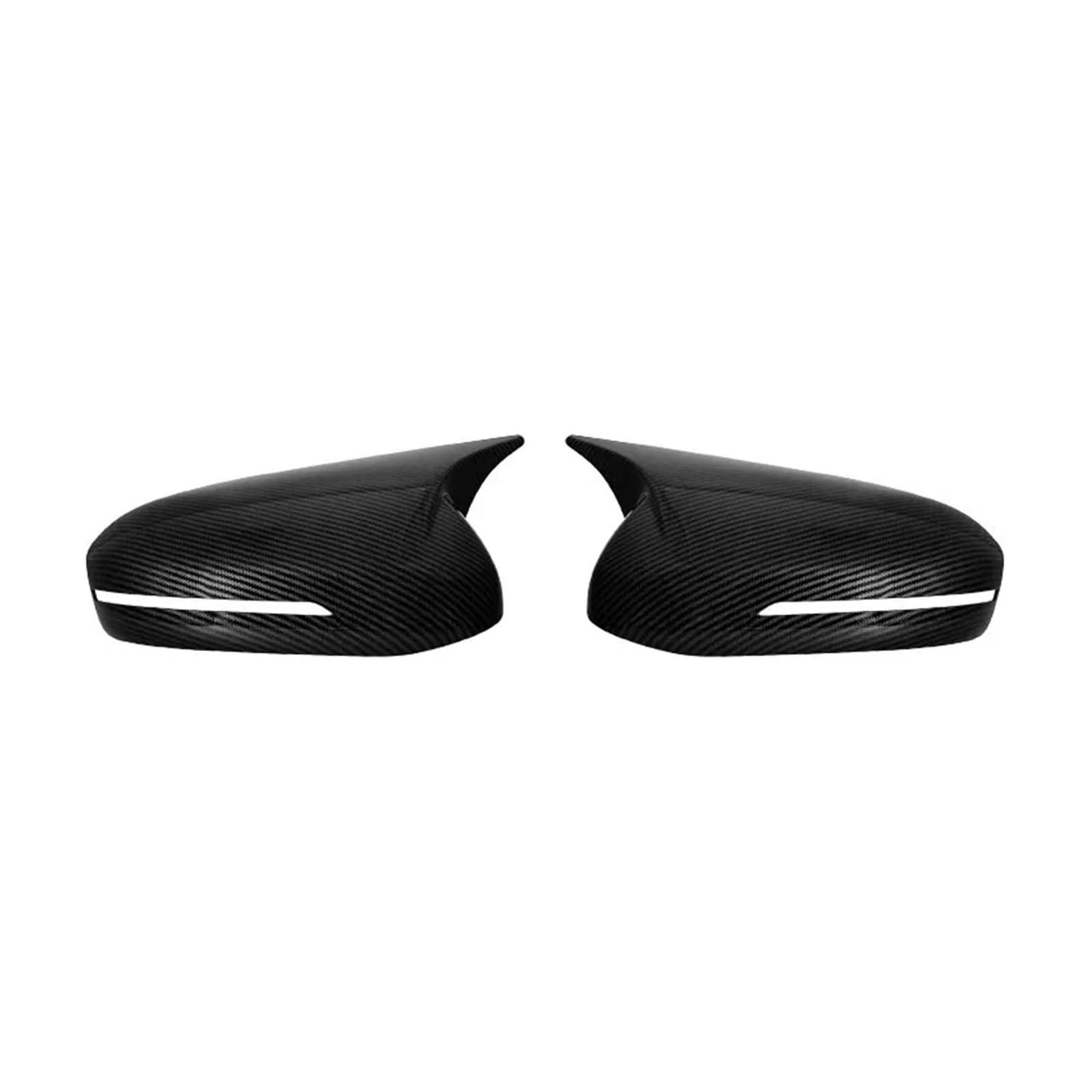 Tür Spiegelkappen Für Kia Für Optima Für K5 2011-2015 Auto Rück Seite Spiegel Abdeckung Flügel Kappe Außentür Rückansicht Fall Trim Auto Spiegelkappen(Carbon) von Barhbt