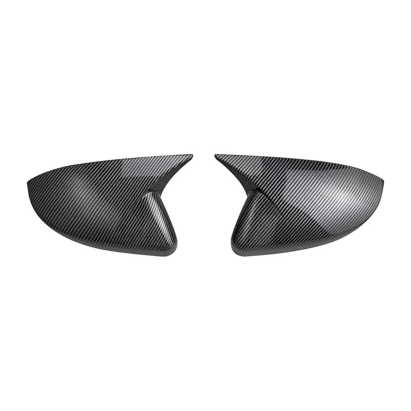Tür Spiegelkappen Für Land Für Rover Für Entdeckung Für Sport Für Range Für Rover Für Velar Für Evoque Auto Rück Seite Spiegel Abdeckung Kappe Shell Auto Spiegelkappen(Carbon Look) von Barhbt