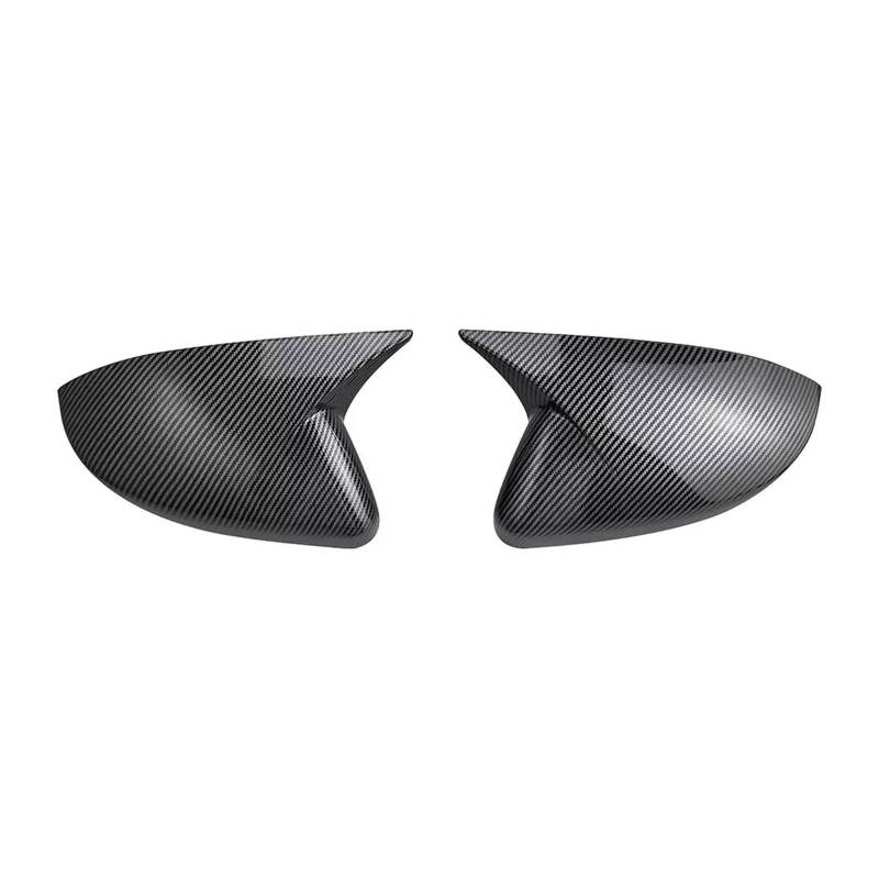 Tür Spiegelkappen Für Land Für Rover Für Entdeckung Für Sport Für Range Für Rover Für Velar Für Evoque Auto Rück Seite Spiegel Abdeckung Kappe Shell Auto Spiegelkappen(Carbon Look) von Barhbt