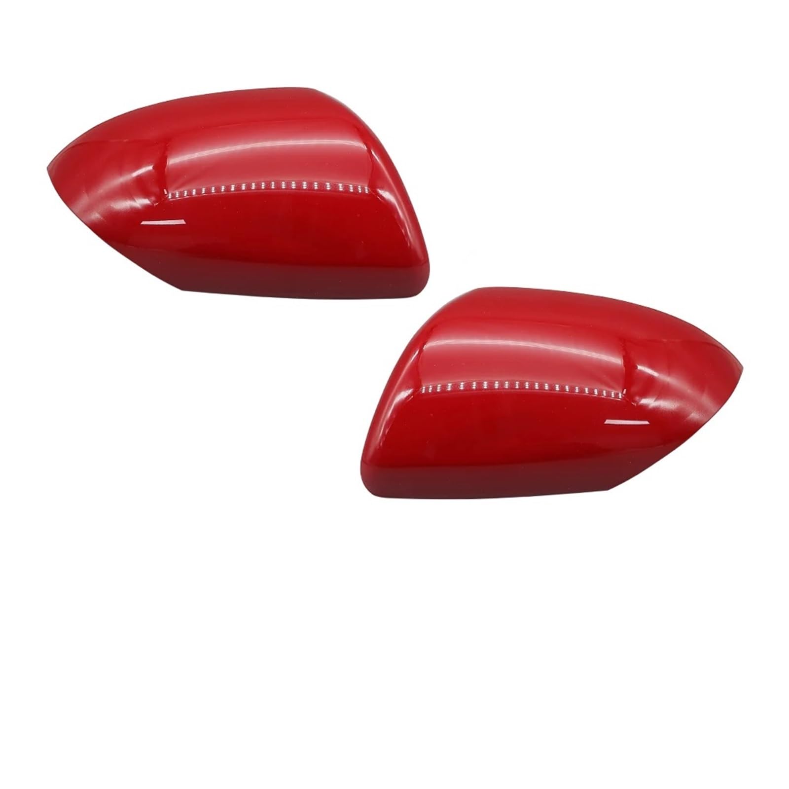 Tür Spiegelkappen Für Mazda 3 Für Axela Für BL 2,0 2009-2013 Auto Außerhalb Tür Flügel Spiegel Abdeckung Kappe Rückspiegel Shell Gehäuse Auto Spiegelkappen(Deep Red LH RH) von Barhbt