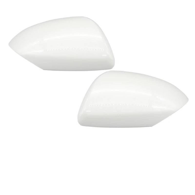 Tür Spiegelkappen Für Mazda 3 Für Axela Für BL 2,0 2009-2013 Auto Außerhalb Tür Flügel Spiegel Abdeckung Kappe Rückspiegel Shell Gehäuse Auto Spiegelkappen(Pearl White LH RH) von Barhbt