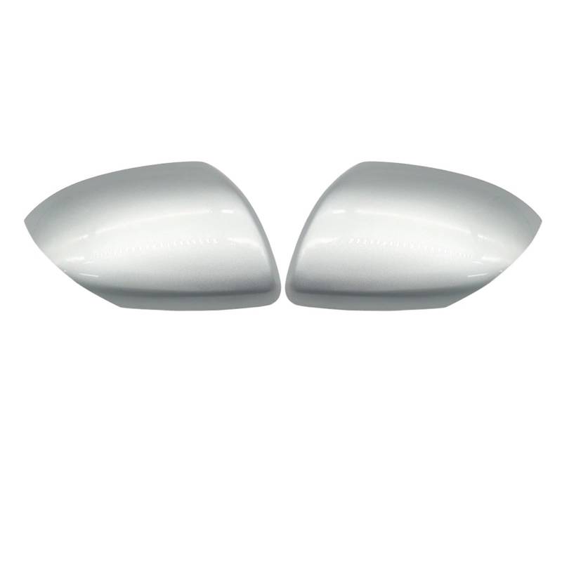 Tür Spiegelkappen Für Mazda 3 Für Axela Für BL 2,0 2009-2013 Auto Außerhalb Tür Flügel Spiegel Abdeckung Kappe Rückspiegel Shell Gehäuse Auto Spiegelkappen(Silver LH RH) von Barhbt