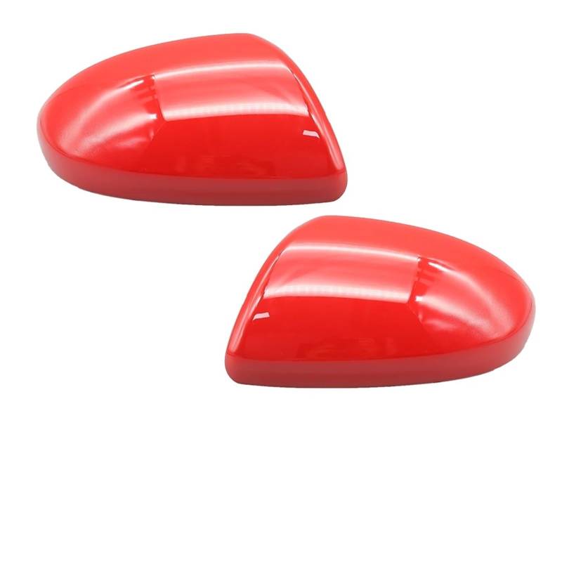 Tür Spiegelkappen Für Mazda 3 Für Axela Für BL 2009-2013 Spiegel Kappe Rückspiegel Abdeckung Shell Gehäuse Flügel Seite Spiegel Auto Spiegelkappen(Red LH RH) von Barhbt