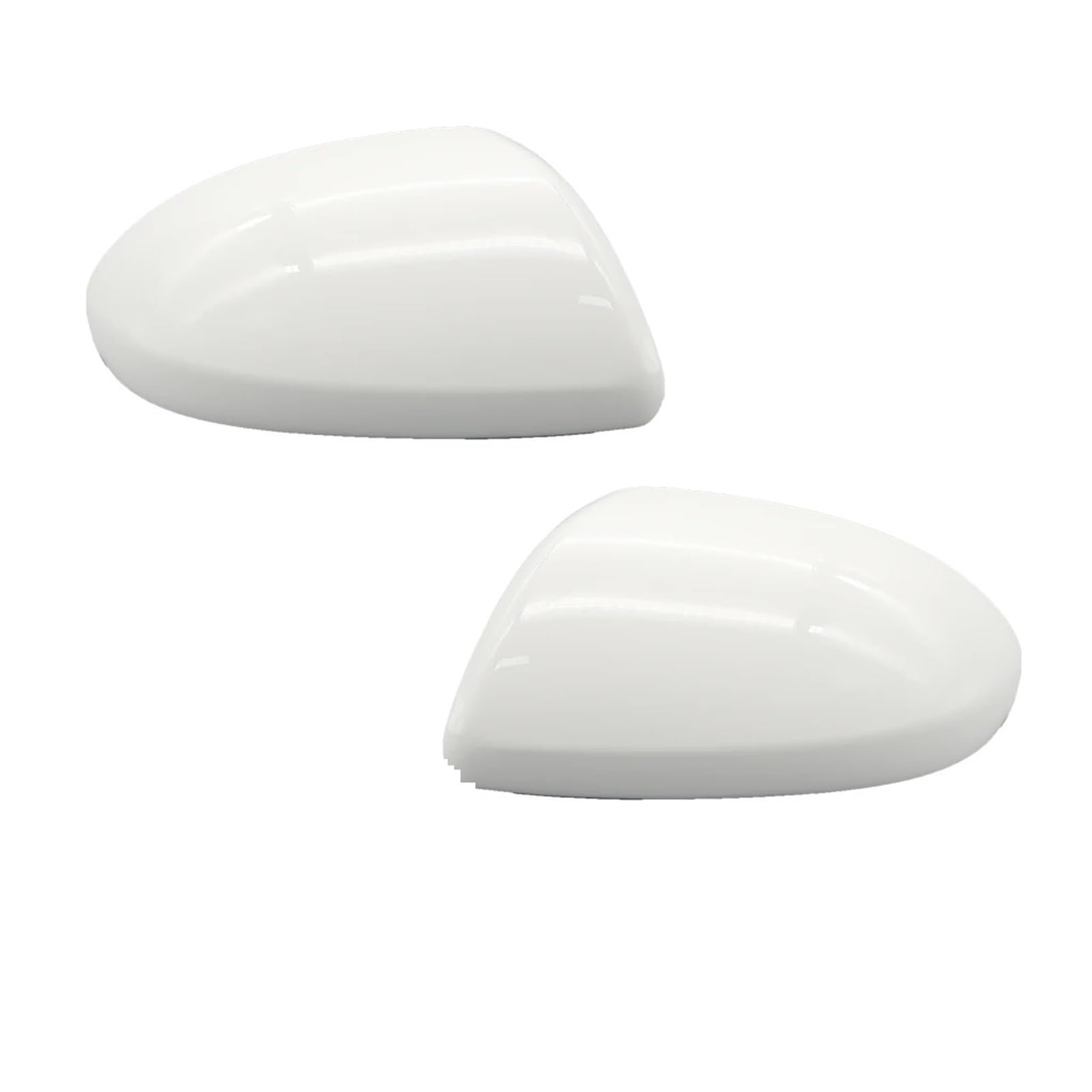 Tür Spiegelkappen Für Mazda 3 Für Axela Für BL 2009-2013 Spiegel Kappe Rückspiegel Abdeckung Shell Gehäuse Flügel Seite Spiegel Auto Spiegelkappen(White LH RH) von Barhbt