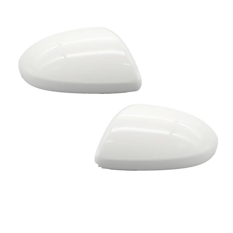 Tür Spiegelkappen Für Mazda 3 Für Axela Für BL 2009-2013 Spiegel Kappe Rückspiegel Abdeckung Shell Gehäuse Flügel Seite Spiegel Auto Spiegelkappen(White LH RH) von Barhbt