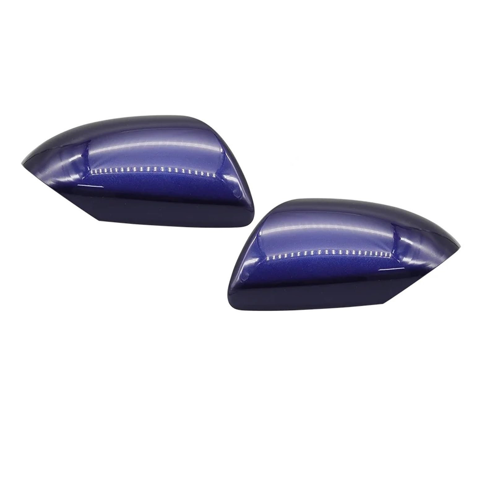 Tür Spiegelkappen Für Mazda 6 Für Atenza Für GH 2009-2013 2Pcs Rückspiegel Abdeckung Shell Deckel Gehäuse Außerhalb Tür Spiegel Kappe Auto Spiegelkappen(Deep Blue LH RH) von Barhbt