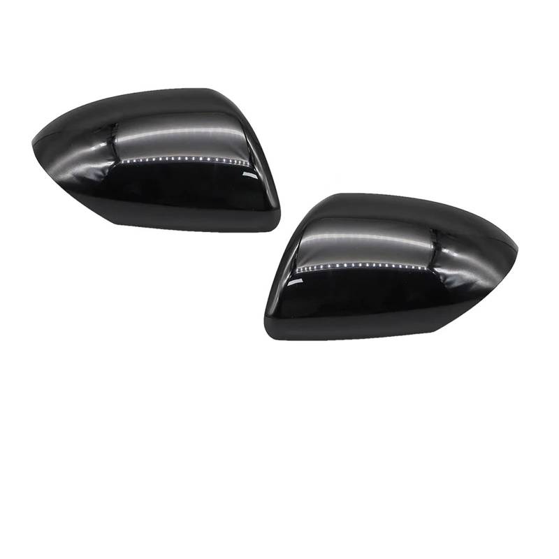 Tür Spiegelkappen Für Mazda 6 Für Atenza Für GH 2009-2013 2Pcs Rückspiegel Abdeckung Shell Deckel Gehäuse Außerhalb Tür Spiegel Kappe Auto Spiegelkappen(Pearl Black LH RH) von Barhbt