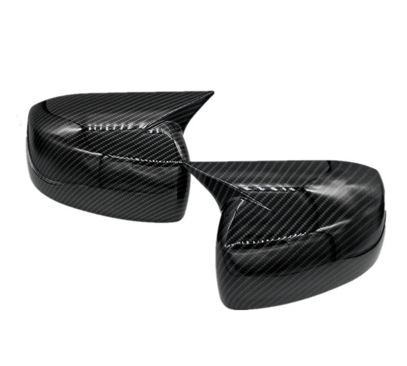 Tür Spiegelkappen Für Mitsubishi Für Lancer Für X Für 10 Für EX Für EVO 2008-2016 Auto Aufkleber Rück Seite Spiegel Abdeckung Flügel Kappe Auto Spiegelkappen(Without lamp 13-16 C) von Barhbt