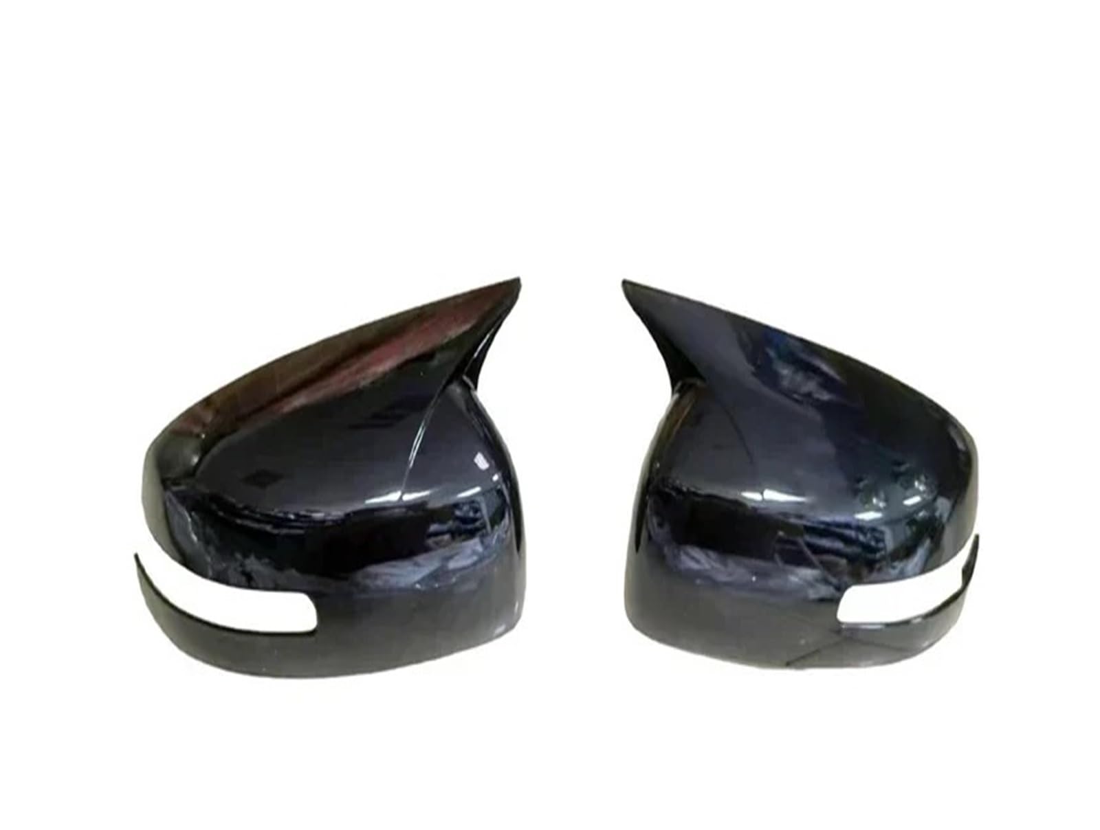Tür Spiegelkappen Für Mitsubishi Für Lancer Für X Für 10 Für EX Für EVO 2008-2016 Auto Rück Seite Tür Spiegel Abdeckung Kappe Gehäuse Shell Auto Spiegelkappen(With lamp 13-16 B) von Barhbt