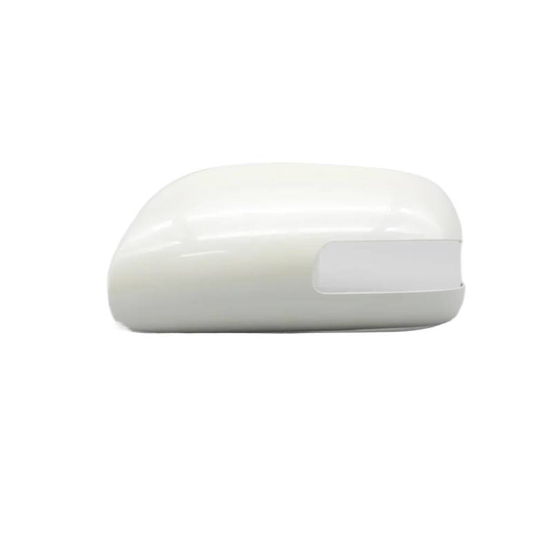Tür Spiegelkappen Für TOYOTA Für VIOS Für P90 2008-2013 Für Aurion Für Camry Für V40 2006-2011 Rückspiegel Abdeckung Assy Shell Auto Spiegelkappen(White Left) von Barhbt
