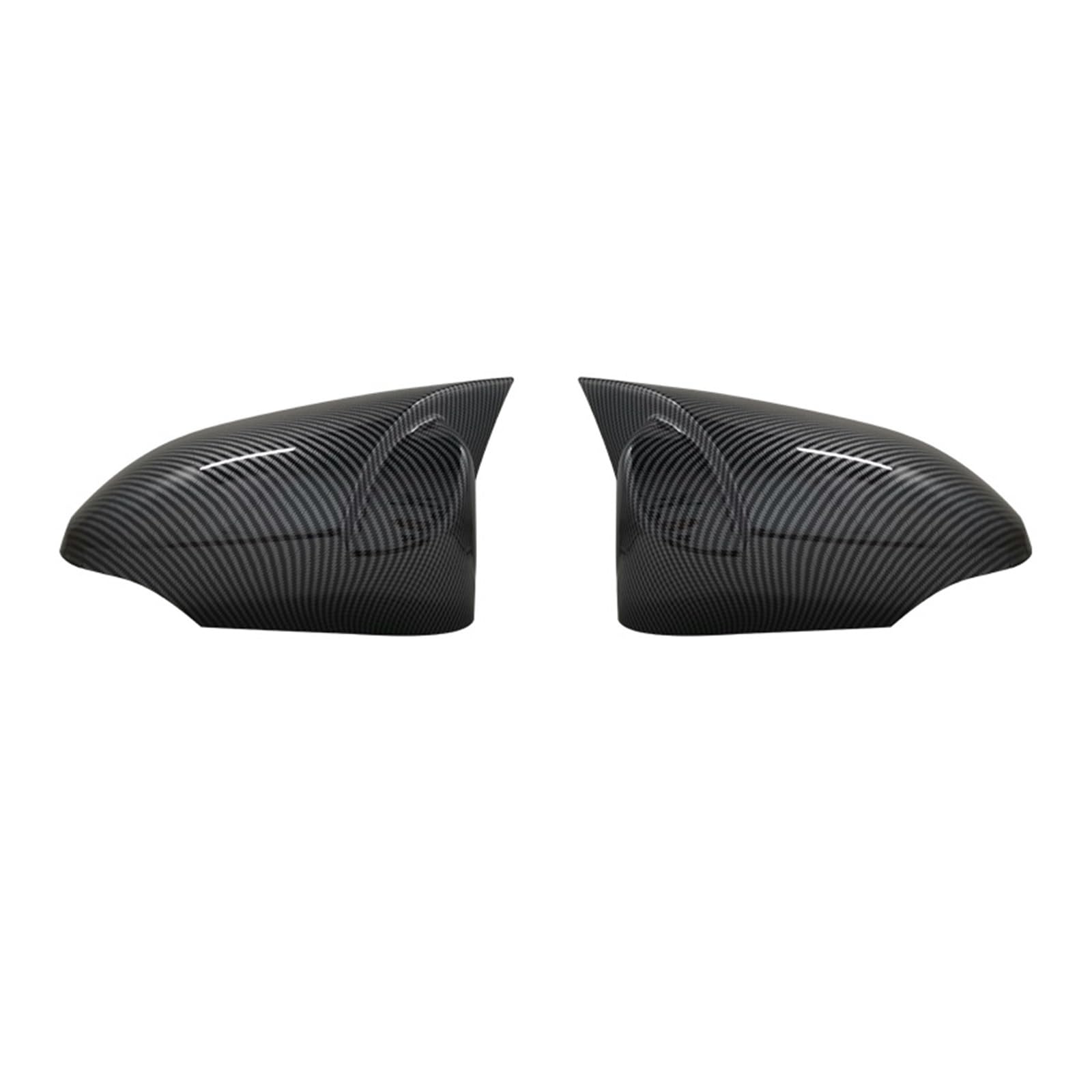 Tür Spiegelkappen Für Toyota Für Corolla 2014 2015 2016 2017 Seite Flügel Rückspiegel Abdeckung Kappe Auto Spiegelkappen(Carbon Fiber) von Barhbt