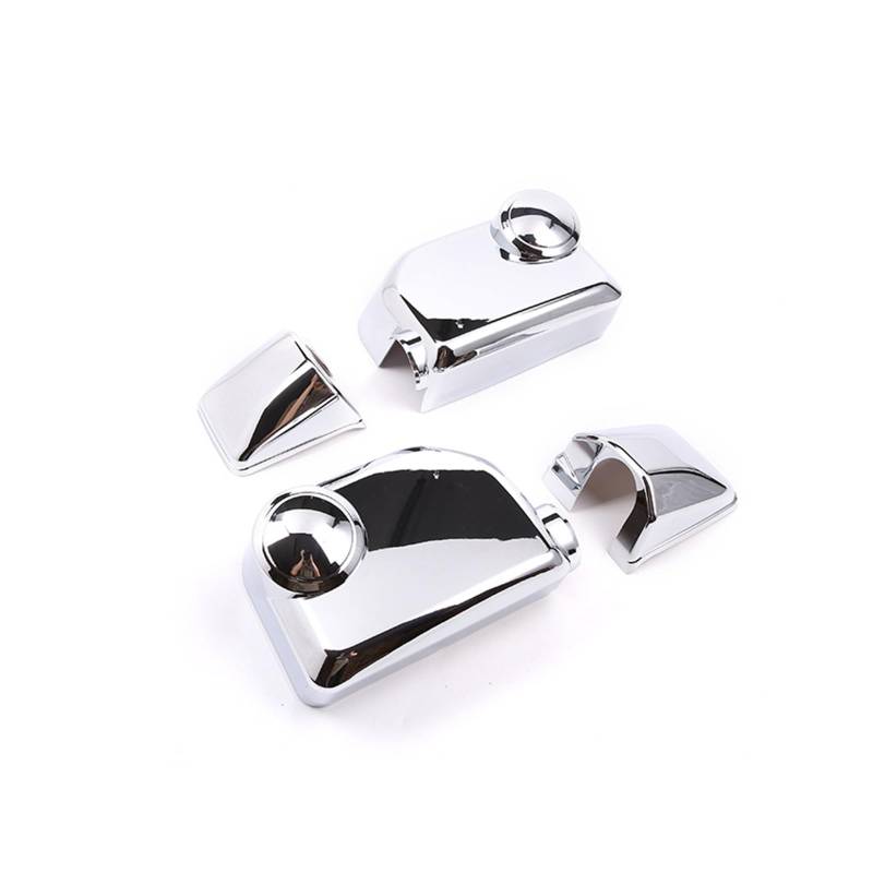 Tür Spiegelkappen Für Toyota Für FJ Für Cruiser 2007-2022 Auto Rück Seite Spiegel Abdeckung Flügel Kappe Außentür Rückansicht Fall Trim Shell Auto Spiegelkappen(Silber) von Barhbt