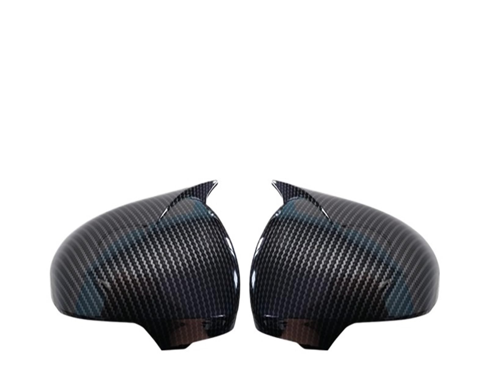 Tür Spiegelkappen Für Toyota Für Mark Für X Für Reiz 2010-2017 Rück Seite Spiegel Abdeckung Flügel Kappe Außentür Rückansicht Fall Trim Auto Spiegelkappen(Carbon Fiber Pattern) von Barhbt