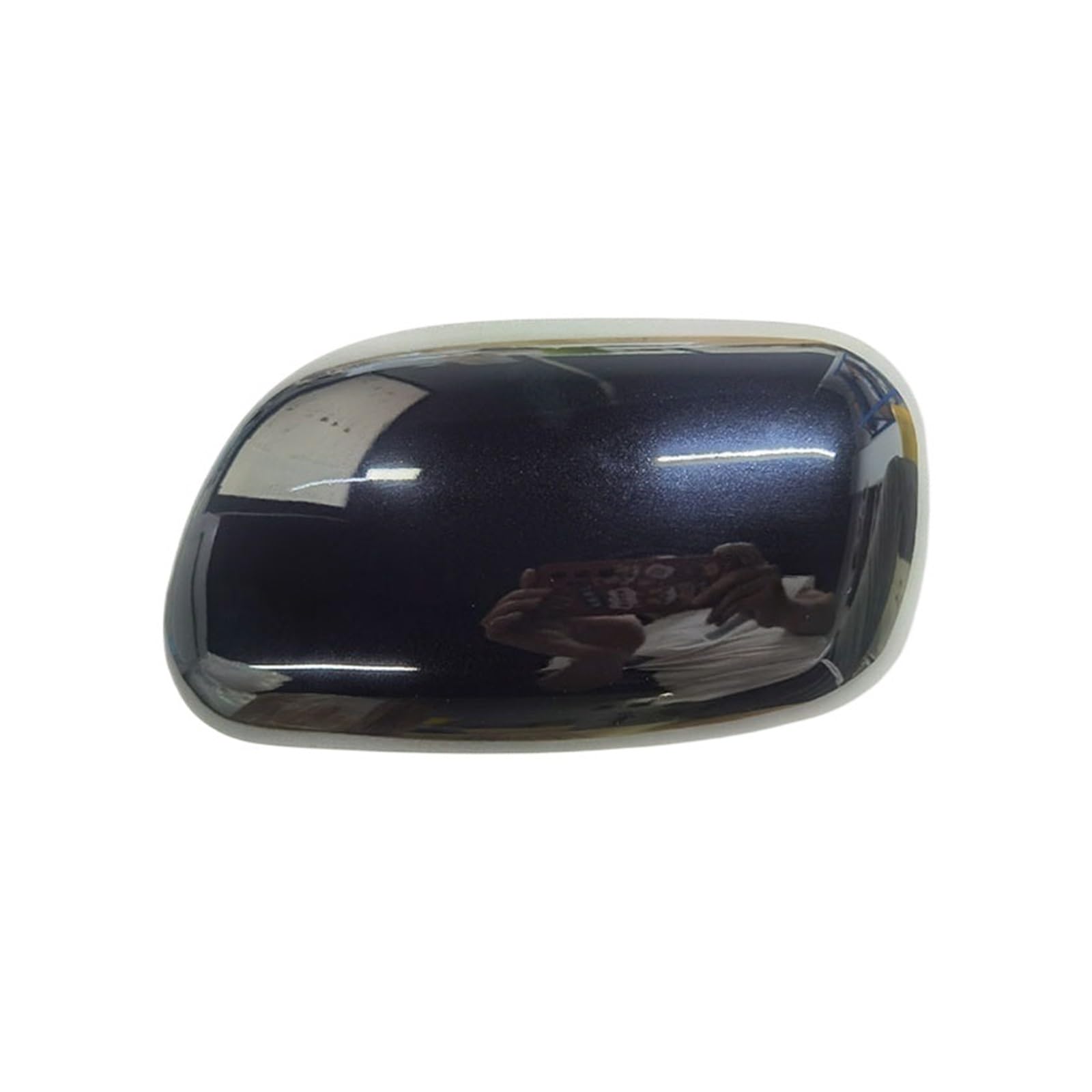 Tür Spiegelkappen Für Toyota Für Voltz 2002-2004 Auto Zubehör Rückspiegel Rückspiegel Abdeckung Reverse Spiegel Shell Auto Spiegelkappen(Black Left) von Barhbt