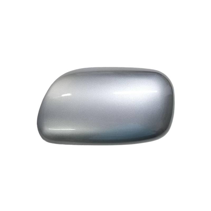Tür Spiegelkappen Für Toyota Für Voltz 2002-2004 Auto Zubehör Rückspiegel Rückspiegel Abdeckung Reverse Spiegel Shell Auto Spiegelkappen(Silver Left) von Barhbt