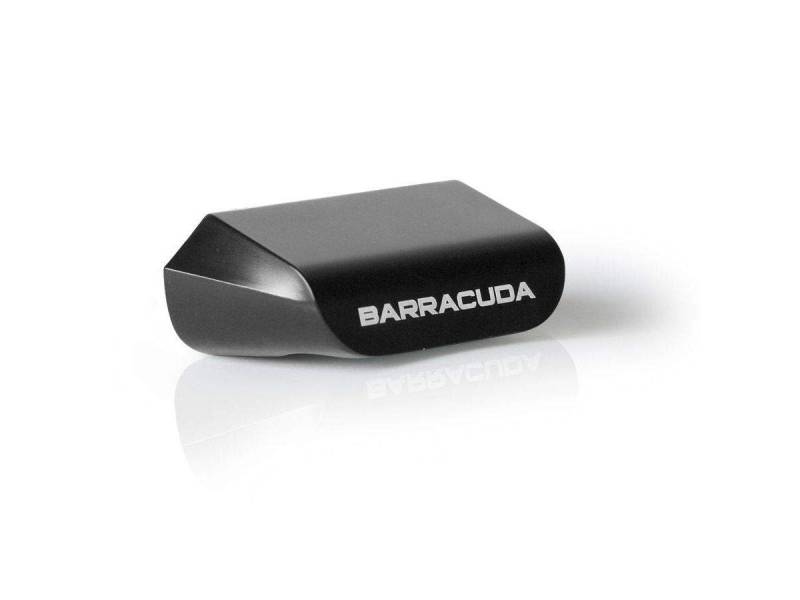 Barracuda - Illuminator Nummernschild hergestellt aus aluminium Farbe Schwarz von Barracuda