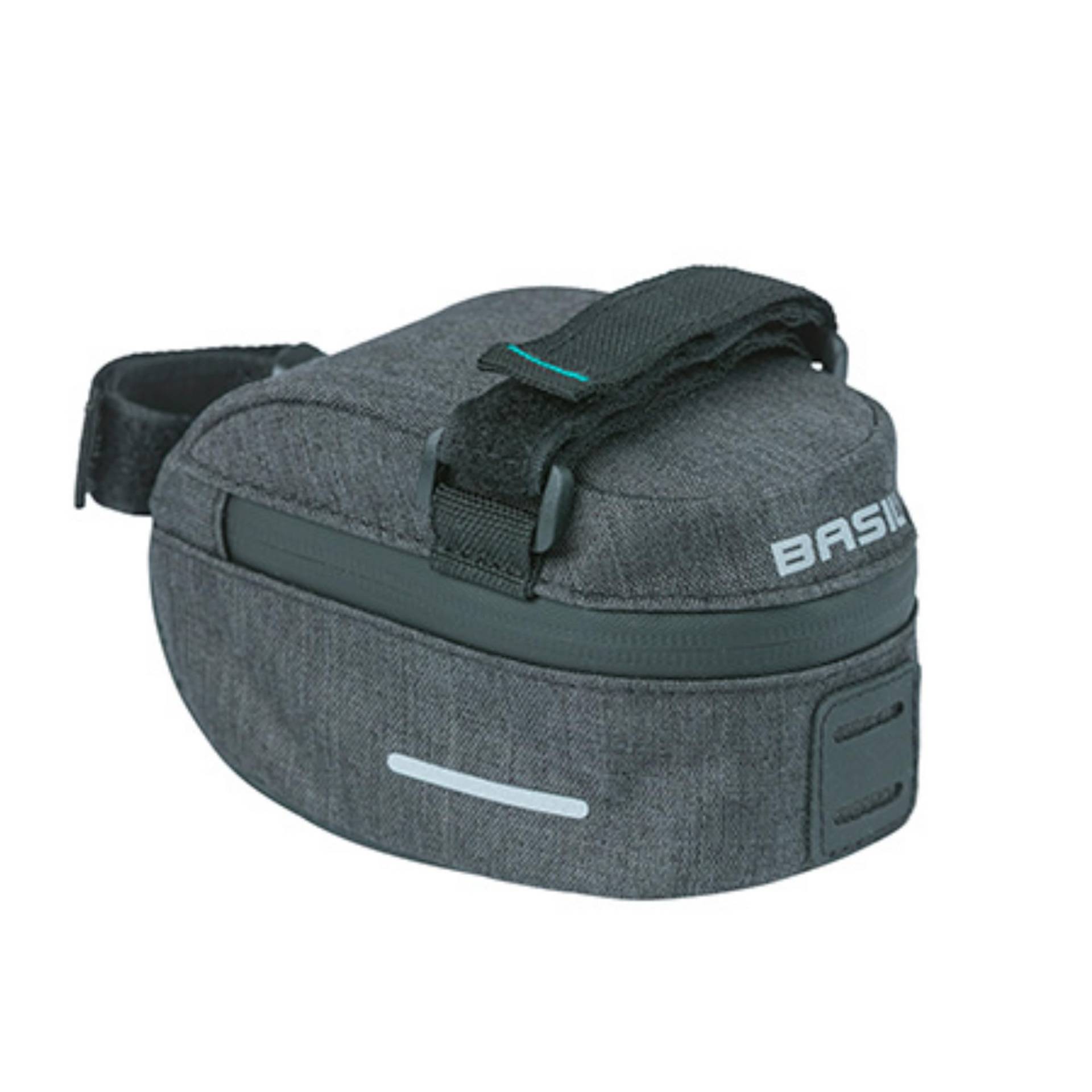 Basil Discovery 365D - Satteltasche S Schwarz Grau - 0.5 Liter - 13 x 7 x 8 cm - Kompakte Leichtengewichtigen Fahrradtasche Basil Discovery 365D - Satteltasche S Schwarz Grau - 0.5 Liter - 13 x 7 x 8 cm - Kompakte Leichtengewichtigen Fahrradtasche von Basil