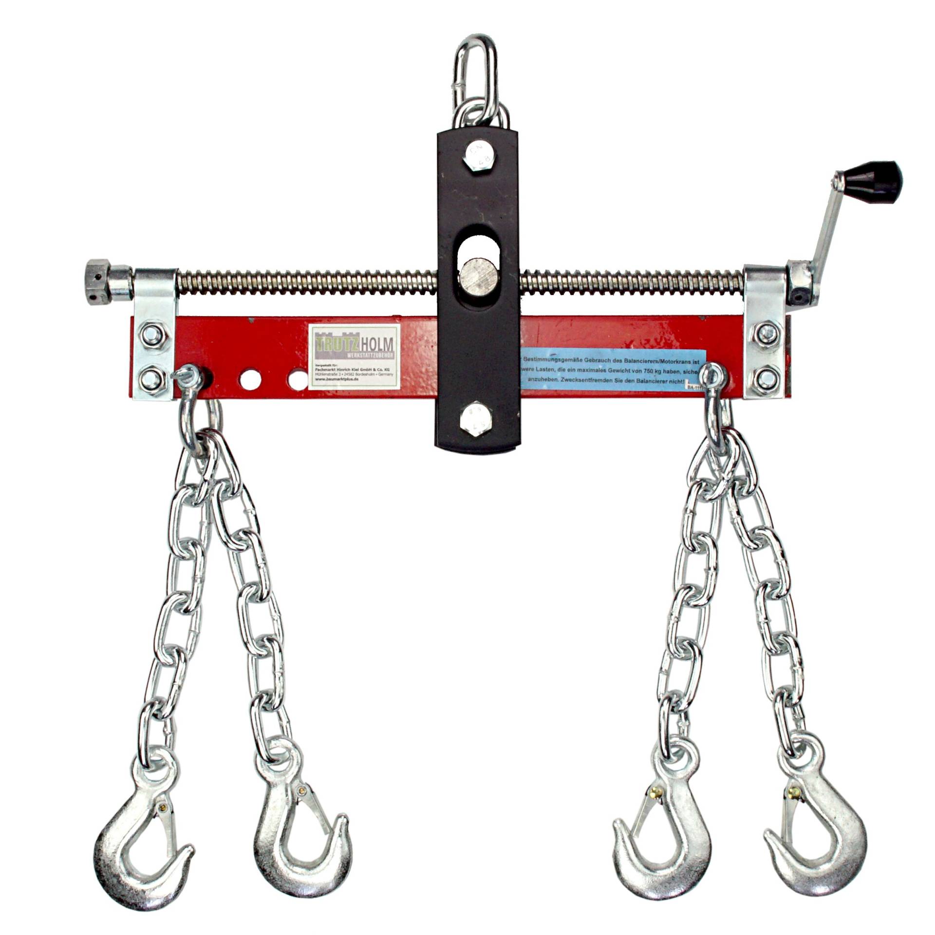 Baumarktplus Balancierer Positionierer für Motorkran Kran Werkstattkran Hebekran Traverse Werkstatt 750 kg Baumarktplus Balancierer Positionierer für Motorkran Kran Werkstattkran Hebekran Traverse Werkstatt 750 kg von Baumarktplus