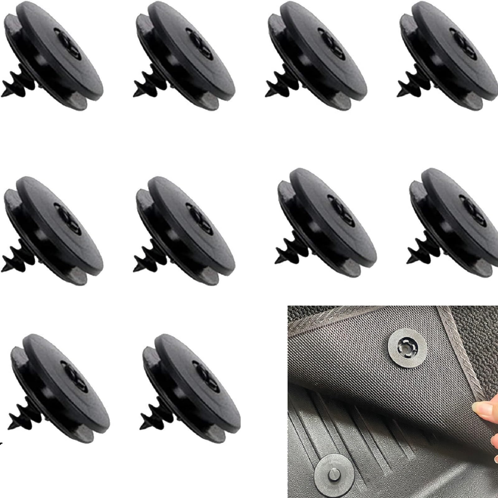 Auto Fußmatten Clip,Automatten Halter,Autoteppich Fußmatten Halter,Universal Auto Fussmatten Fixclips,Bodenhalterung Automatten Universal,Auto Druckknopf Teppich Bodenmatten Halterung,10 Stück Auto Fußmatten Clip,Automatten Halter,Autoteppich Fußmatten Halter,Universal Auto Fussmatten Fixclips,Bodenhalterung Automatten Universal,Auto Druckknopf Teppich Bodenmatten Halterung,10 Stück von Bavooty