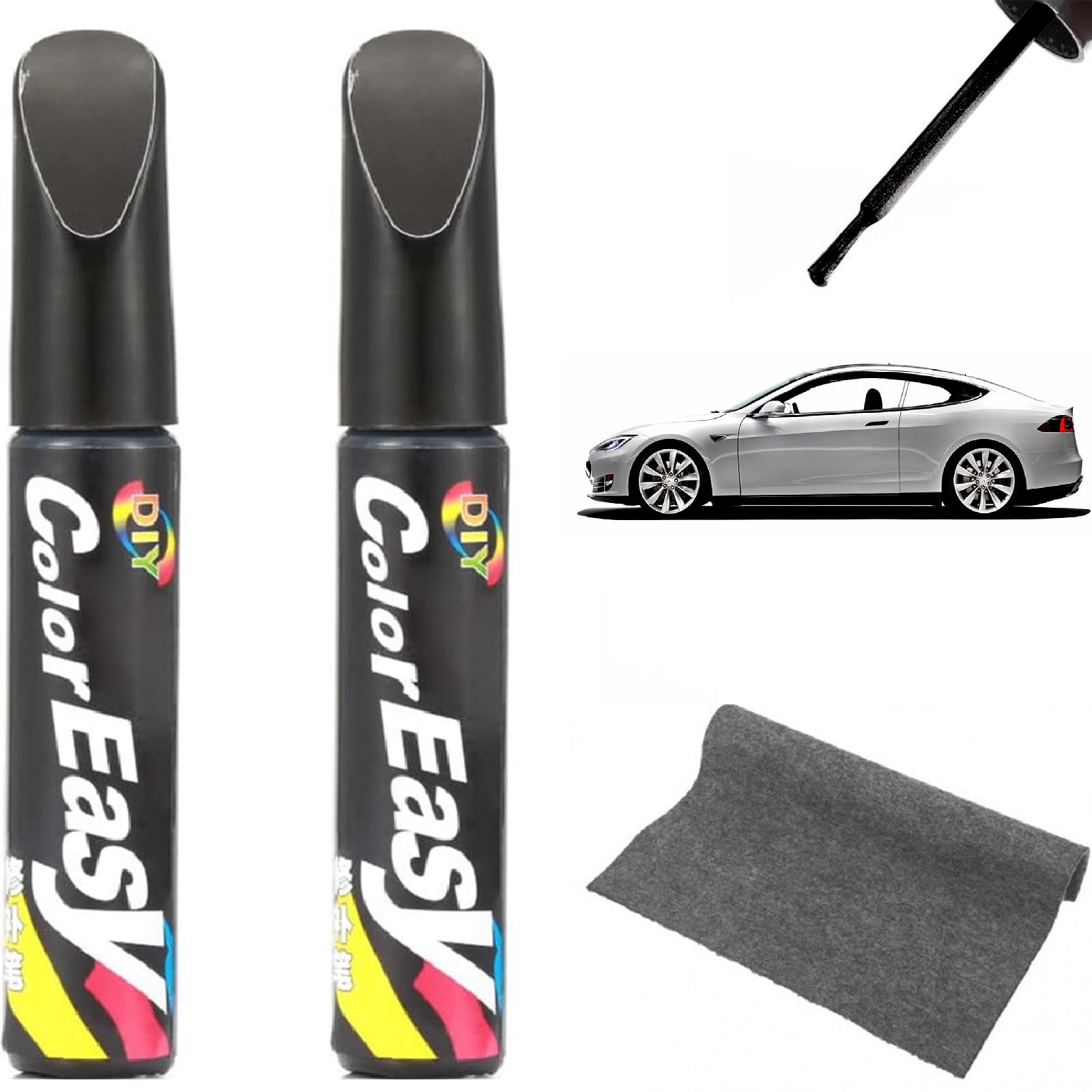 Auto Lackstift,Auto Reparatur Lack Auto Pinsel,Auto Kratzer Reparatur Stift,Lackstift Auto Lack Reparatur,Auto Lackstift Lackreparaturstift,Autokratzer Reparaturmittel Autolack für Auto Kratzer,2Stück von Bavooty