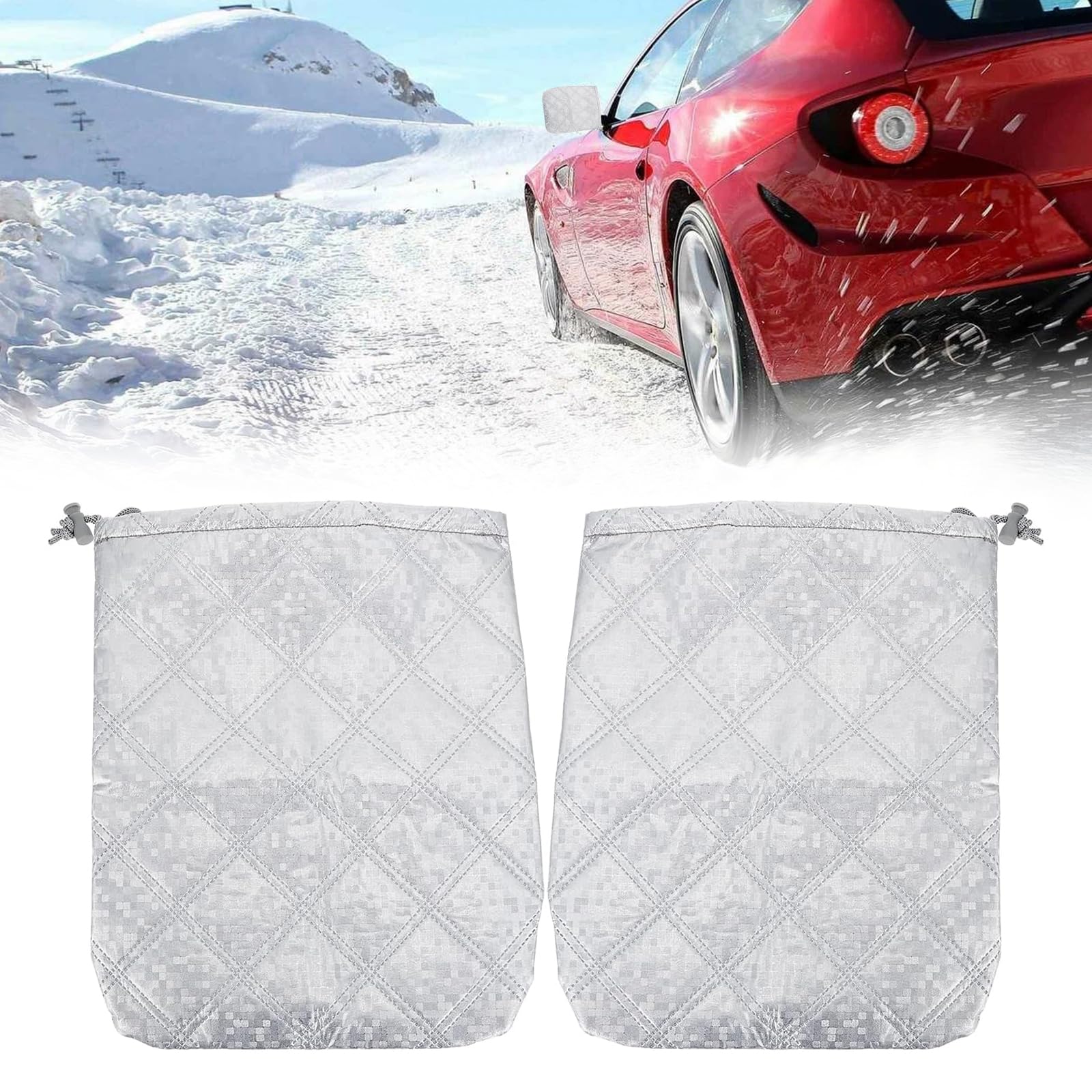 Seitenspiegel Schneedecke,1 Paar Auto Außenspiegel Frostabdeckung,33*27cm Spiegel Frostschutz Abdeckung,Universal Seitenspiegelabdeckung,Seitenansicht Spiegel Abdeckung Für Auto,Motorrad,Verdicken Seitenspiegel Schneedecke,1 Paar Auto Außenspiegel Frostabdeckung,33*27cm Spiegel Frostschutz Abdeckung,Universal Seitenspiegelabdeckung,Seitenansicht Spiegel Abdeckung Für Auto,Motorrad,Verdicken von Bavooty
