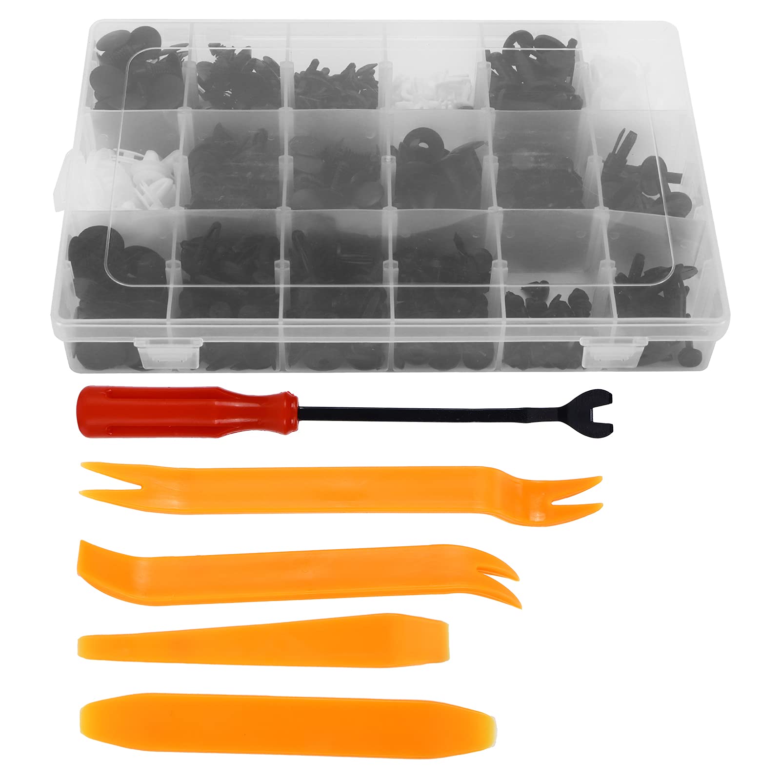 415pcs Car Push Retainer Clips Sortiment Kit Universal Stoßfänger Befestigungselemente mit Entfernungswerkzeugen für Abs Kunststoff 18 Größen 6 mm bis 10 mm 415pcs Car Push Retainer Clips Sortiment Kit Universal Stoßfänger Befestigungselemente mit Entfernungswerkzeugen für Abs Kunststoff 18 Größen 6 mm bis 10 mm von Baxnore