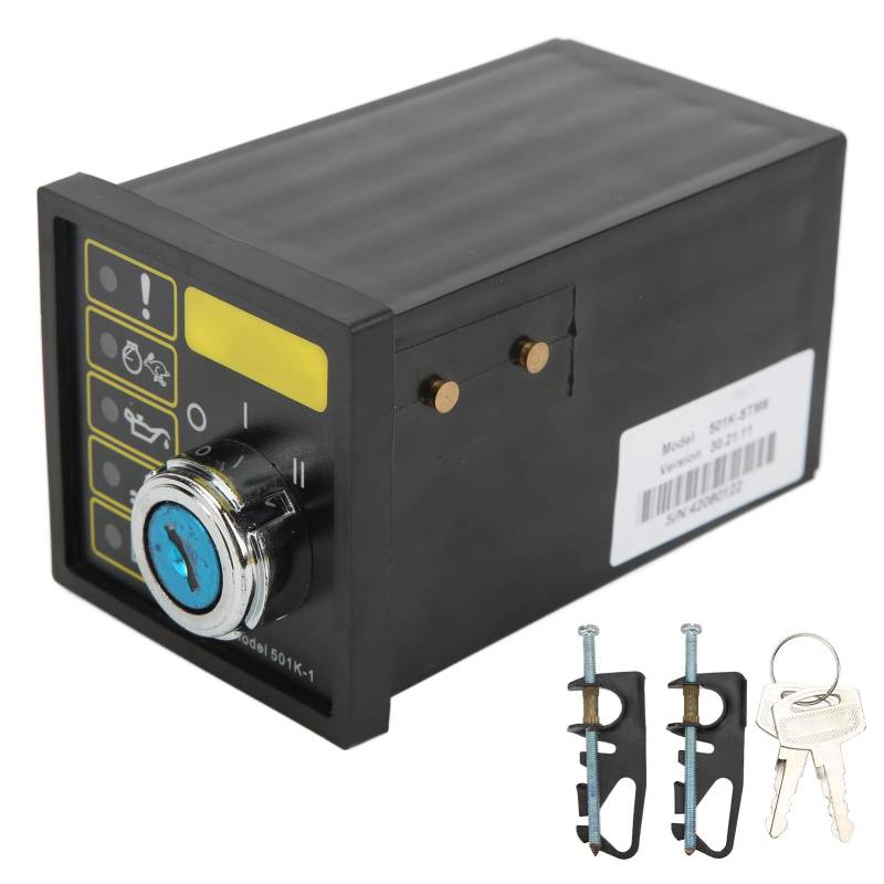 501K-STM8 Generator Controller, manuelles Schlüsselstartfeld mit Schutzfunktion, ABS Engine-Steuermodul für Generator-Set, Technikerwerkzeug von Baxnore