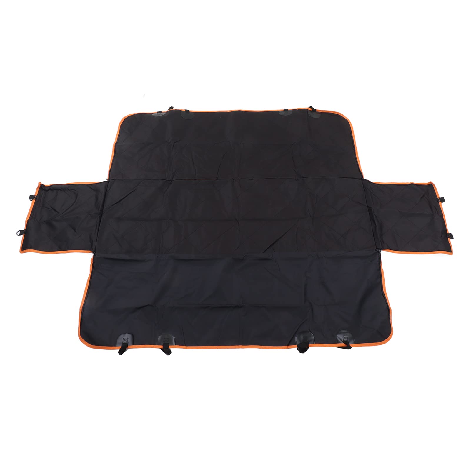 Backseat Haustierabdeckung wasserdicht atmungsable Oxford Stoffhundauto -Matte für LKWs SUVs 147x137cm Orange Backseat Haustierabdeckung wasserdicht atmungsable Oxford Stoffhundauto -Matte für LKWs SUVs 147x137cm Orange von Baxnore