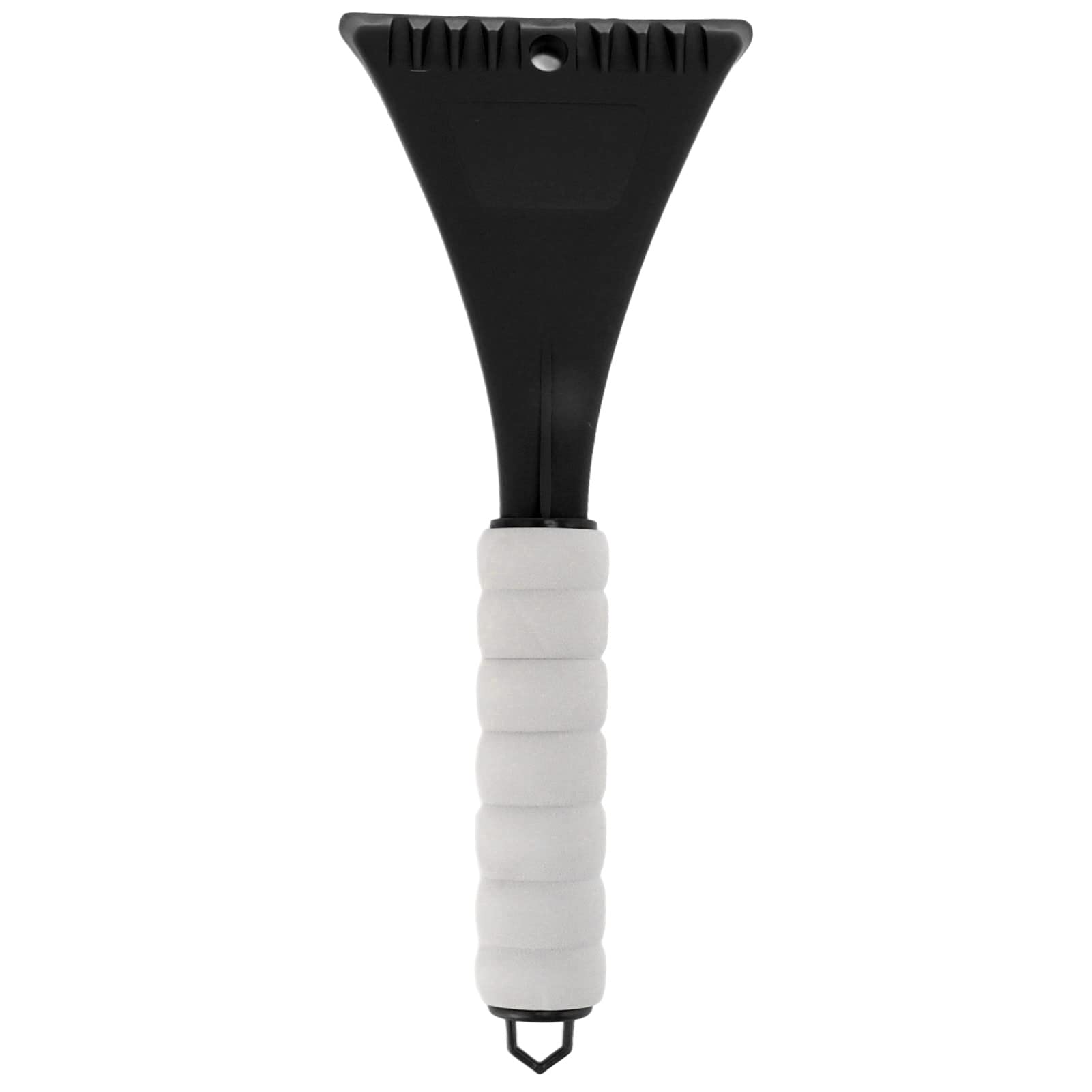 Baxnore Auto Windschutzscheibe Schaufel Eva Ergonomisch Griff Gegerbtes Eck sicheres Aufwand auf dem Weg des Fahrzeugs für Fahrzeuge im Freien Schnee aus PP und Eva -Material ca. 27 x (Schwarz) von Baxnore