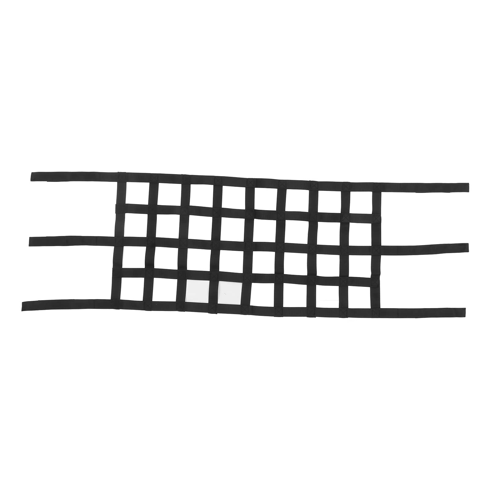 Baxnore Autodach Frachtnetz Polypropylenbänder Mesh Hängematte Lagernetz für Campingreisen schwarz 151 x 48 cm Leichter Haltungsschiff -Innenraum Organizer Baxnore Autodach Frachtnetz Polypropylenbänder Mesh Hängematte Lagernetz für Campingreisen schwarz 151 x 48 cm Leichter Haltungsschiff -Innenraum Organizer von Baxnore