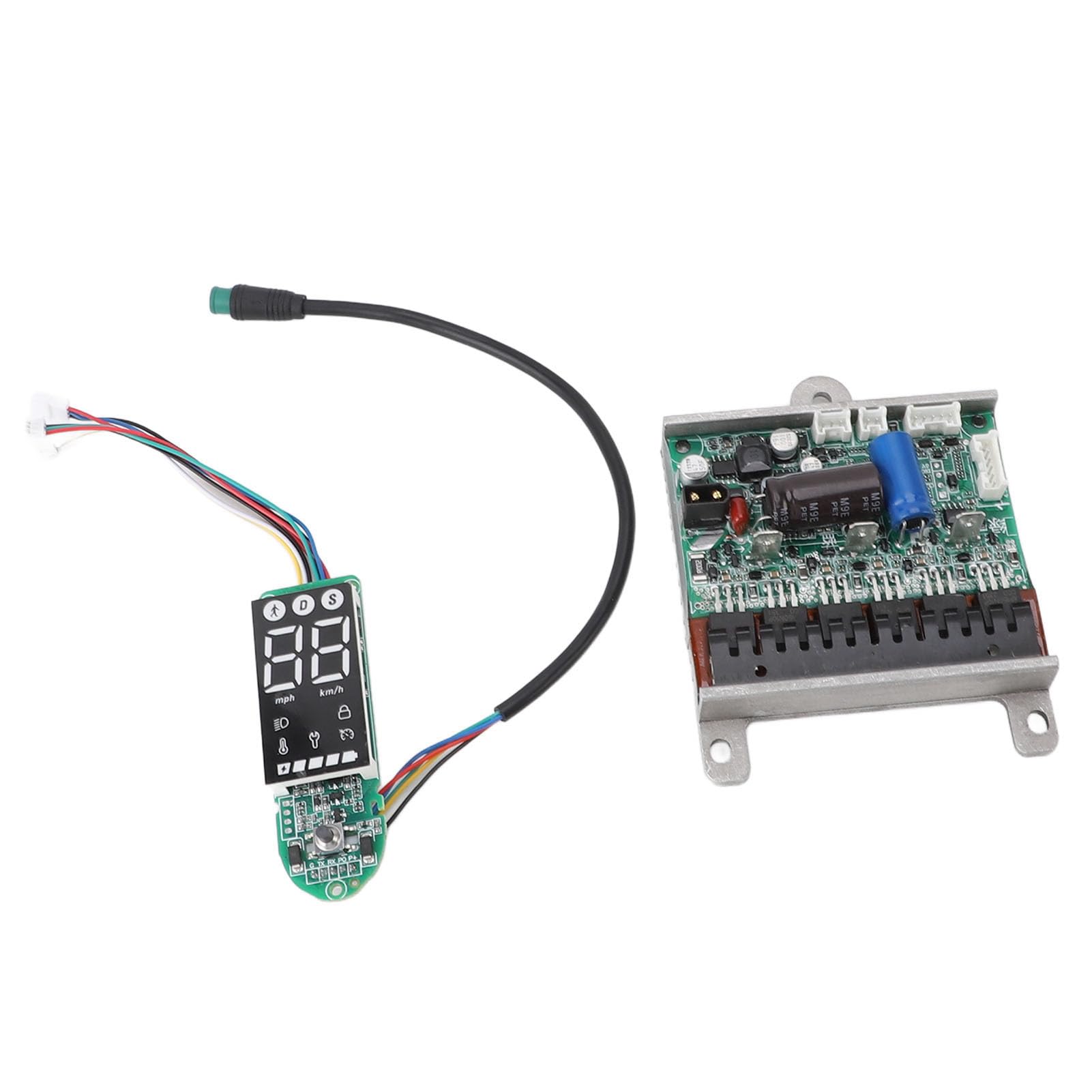 Baxnore Electric Scooter Controller Kit, Aluminiumlegierung Wärme -Dissipation IPX5 Wasserdichtes Armaturenbrett mit Echtzeitgeschwindigkeitsleistung Anzeige Baxnore Electric Scooter Controller Kit, Aluminiumlegierung Wärme -Dissipation IPX5 Wasserdichtes Armaturenbrett mit Echtzeitgeschwindigkeitsleistung Anzeige von Baxnore