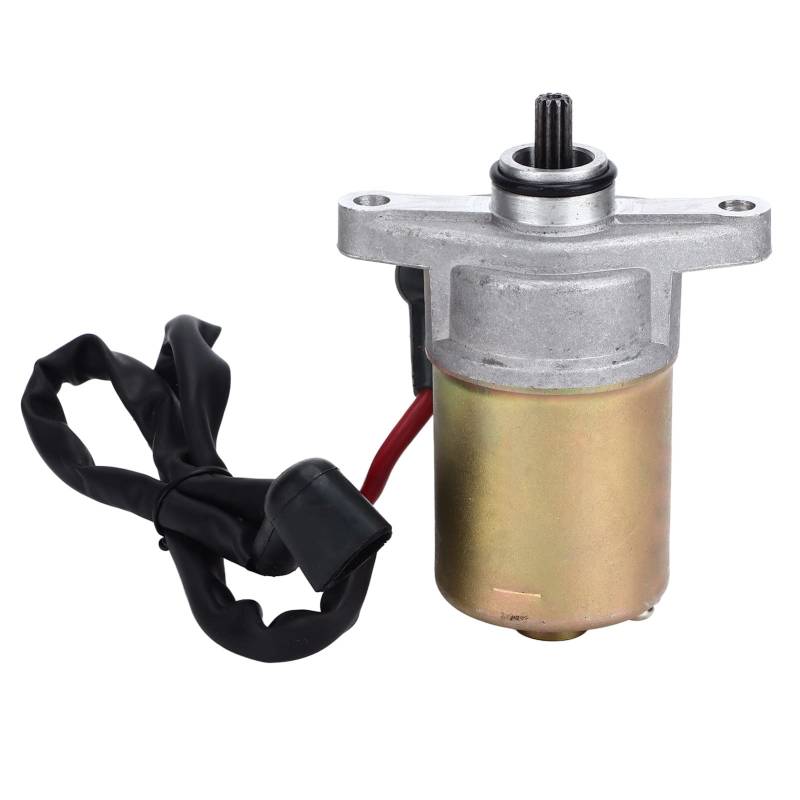 Baxnore GY6 50CC Starter Motor hohe Effizienz Langlebiger Kupfer Starke Kompatibilität Stabile Leistung für Scooter ATV Go Kart 139qmb 139QMA 4 Strichmotor von Baxnore