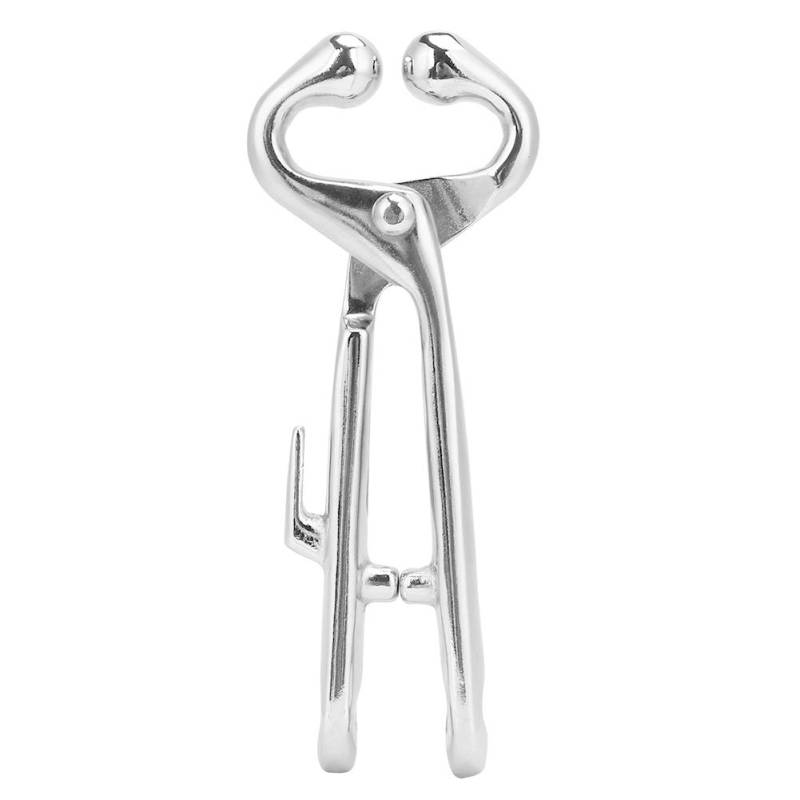 Baxnore Kohlenstoffstahl Kuhnasenringzange Bulle Rinder Rinderclip -Ziehausrüstung Werkzeug für Landwirte und Tierärzte mit Premium -Anti -Rost -Material Glatte Oberflächenkugelkiefer von Baxnore