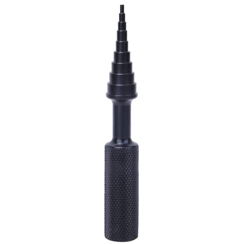 Baxnore Stahllager Entfernen Sie Installateur, 2 bis 14 mm schwarzes goldenes Kompaktlagerwerkzeug, Hub -Träger -Demontage -Kit für Motorradmaschinenwartung von Baxnore