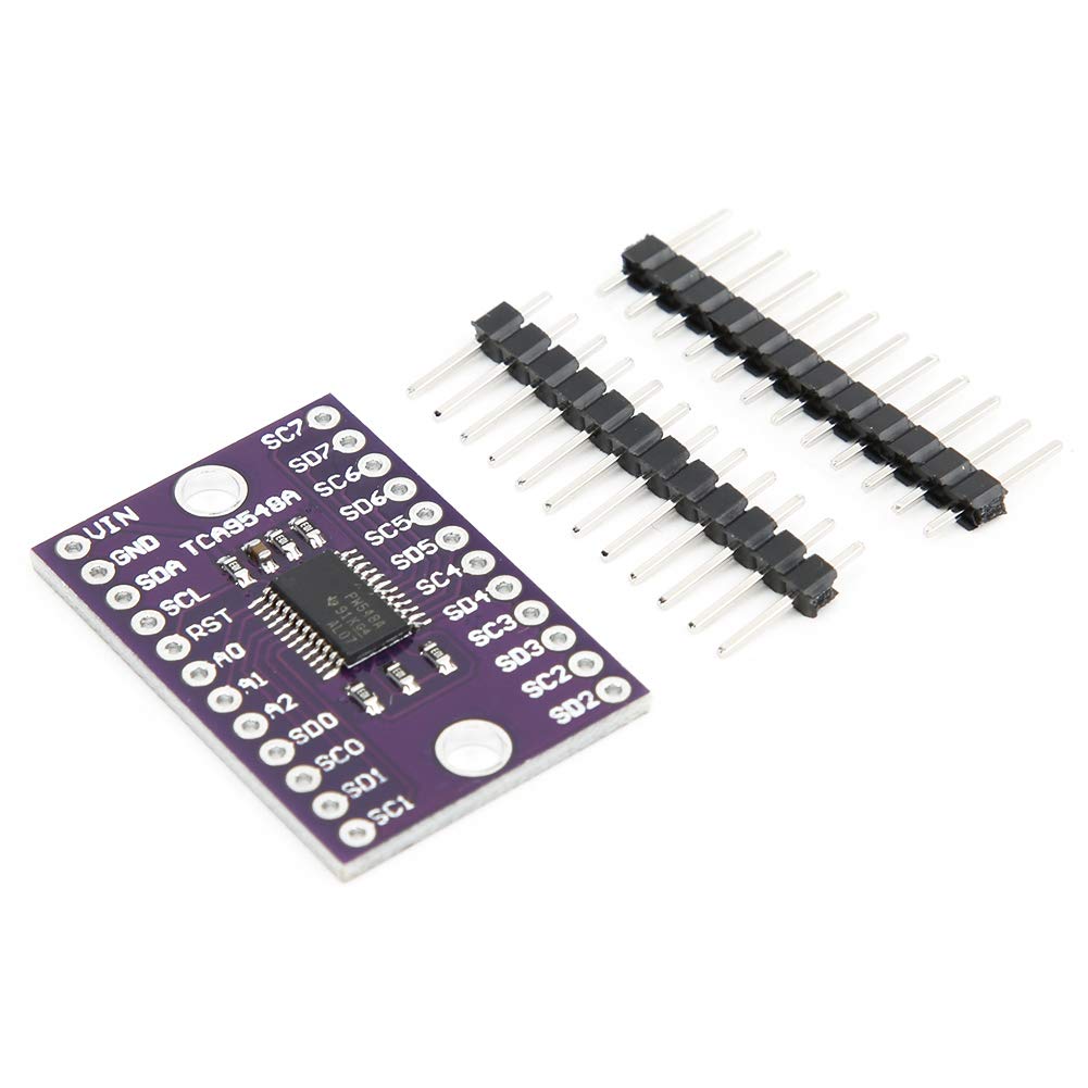 Baxnore TCA9548A I2C 8 Channel Expansion Board, IIC -Multi -Port -Modulentwicklung, 400 kHz Frequenz, Elektronik -Prototyping -Tool Baxnore TCA9548A I2C 8 Channel Expansion Board, IIC -Multi -Port -Modulentwicklung, 400 kHz Frequenz, Elektronik -Prototyping -Tool von Baxnore