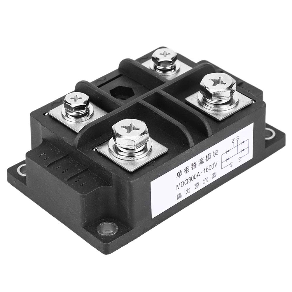Einphase-Diodenbrückenrichter 300A, 110 x 67 x 40 mm Wechselstrom zum DC-Wandlermodul mit 150 ℃ Anschlusstemperatur, 4-terminale Schweißstruktur für Netzteilsysteme Einphase-Diodenbrückenrichter 300A, 110 x 67 x 40 mm Wechselstrom zum DC-Wandlermodul mit 150 ℃ Anschlusstemperatur, 4-terminale Schweißstruktur für Netzteilsysteme von Baxnore