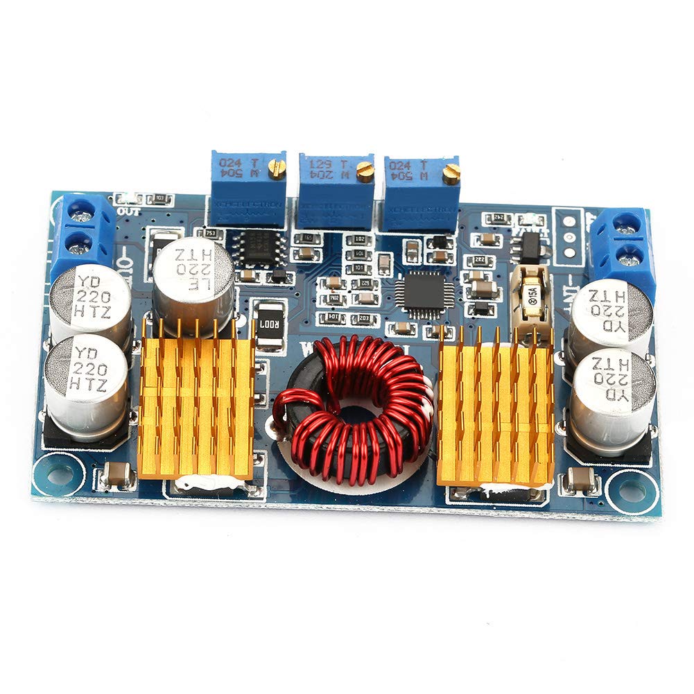 LTC3780 Automatisches Step-Up-Down-Reglermodul, 10-A-Stromversorgungsplatine mit Kühlkörper, einstellbares DC-Wandler-Lademodul für Automobil-/Industriegeräte LTC3780 Automatisches Step-Up-Down-Reglermodul, 10-A-Stromversorgungsplatine mit Kühlkörper, einstellbares DC-Wandler-Lademodul für Automobil-/Industriegeräte von Baxnore