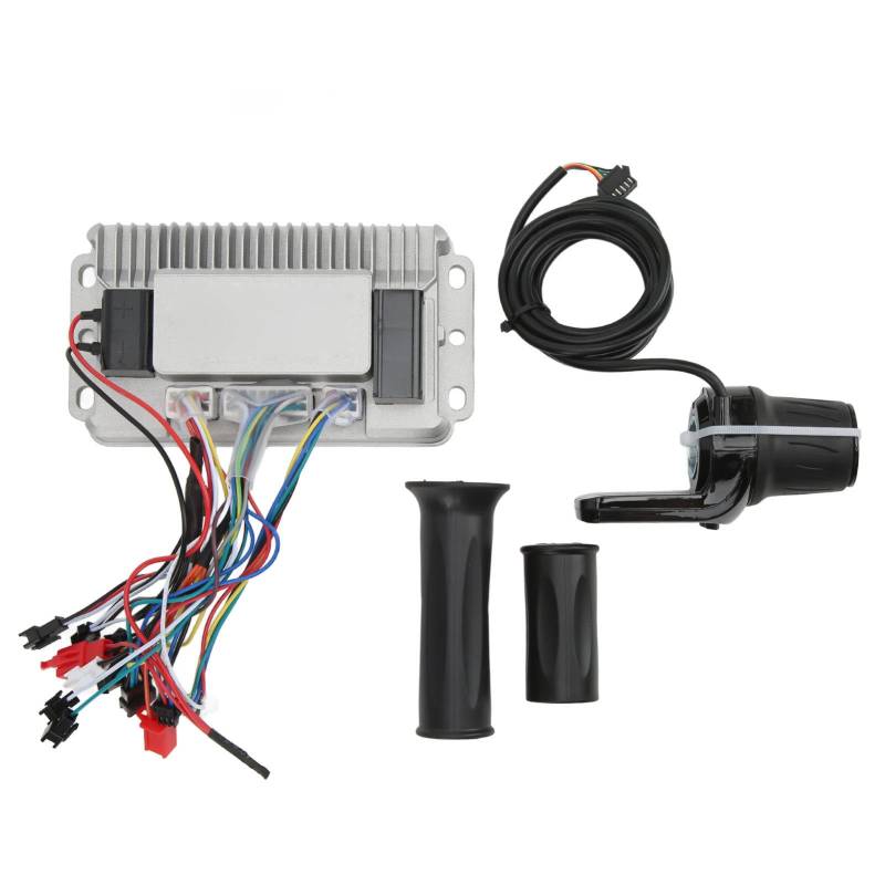 Sinewave Controller, 3 -Modus bürstenloser Motorkit mit LCD -Twist -Gas, Aluminiumkühlgehäuse zur Reparatur von Baxnore