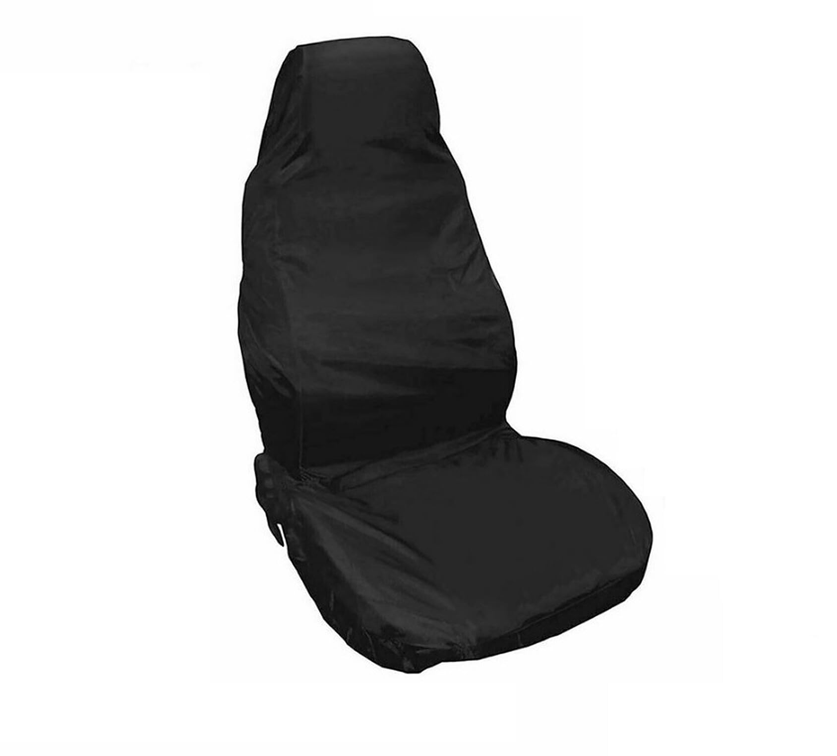 Bayli 1 x Auto Werkstattschoner Autositz | KFZ Sitzbezug Universal | PKW Schonbezug - Farbe schwarz | Universal Sitzschoner mit Kopfstützenabdeckung | Überzug von Bayli