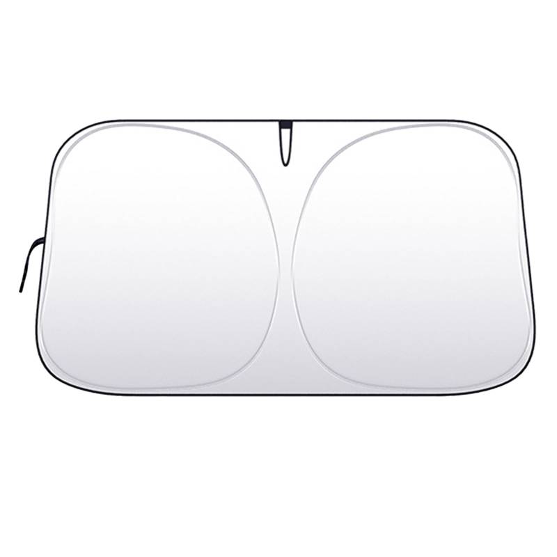 1-Satz Sonnenschutz Auto Frontscheibe, Faltbare Auto Sonnenschutz Frontscheibe, Anti Starkes Licht und Hitzeschutz Sonnenblende, Größe 57.09 × 31.50 Zoll von BbiuRer
