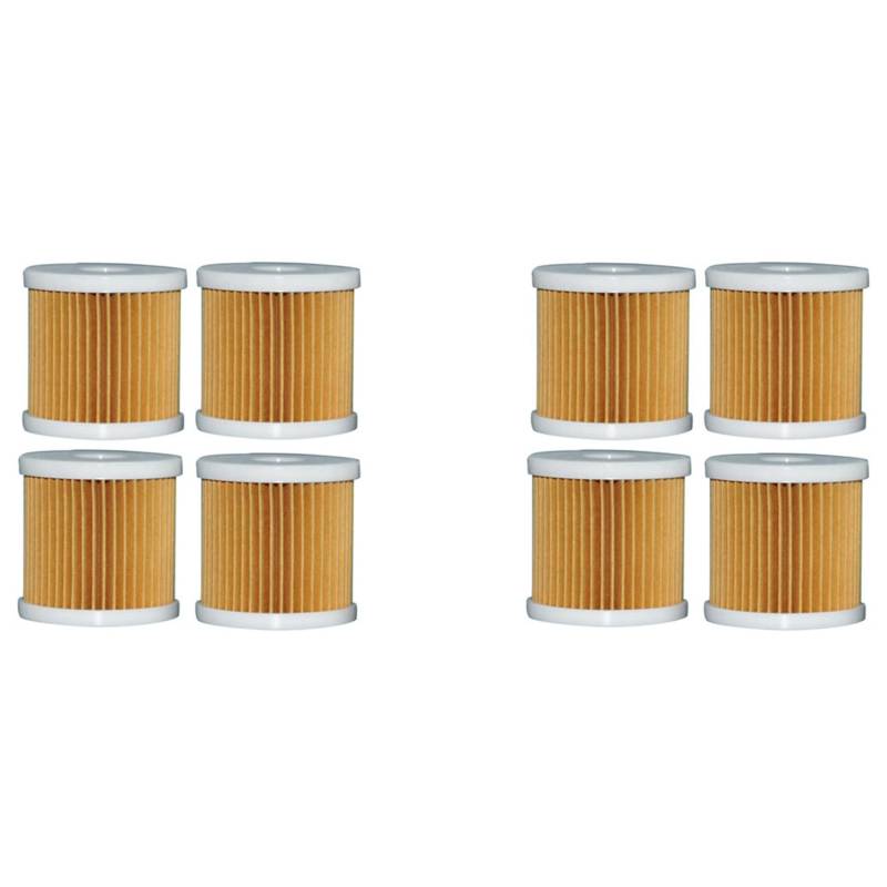 Bdfhjln 8 Stück Kraftstoff Filter 90794-46871 90794-46913 90794-46911 Außenbord Filter Elemente für Außenbord Motor von Bdfhjln