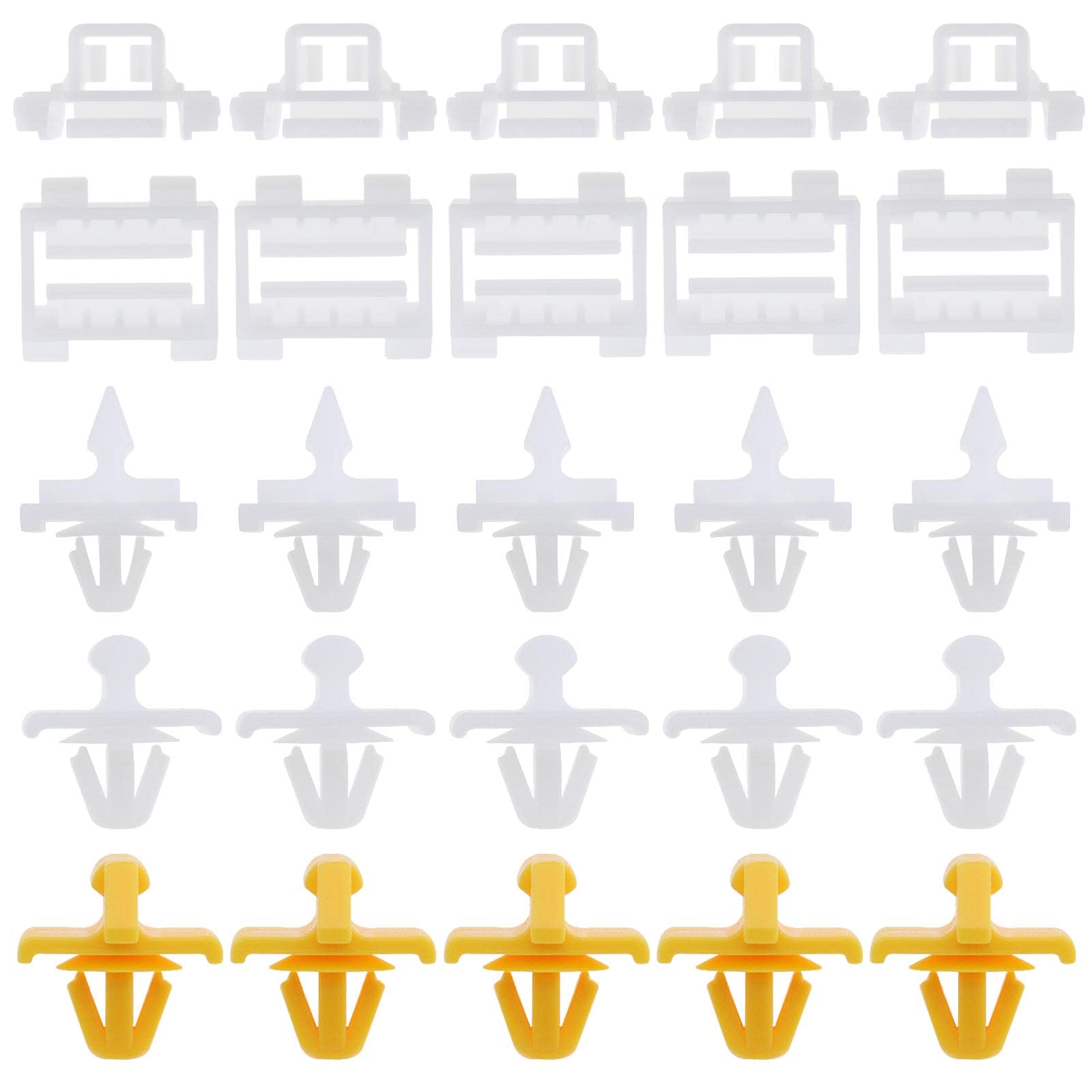 Be In Your Mind 5 Sätze Seitenverkleidungs-Clips, Kit Tür-Seitenverkleidung, Zierleisten-Halterung, kompatibel mit 190 Serie W201 190E 190D 0019885081/0019885181 Be In Your Mind 5 Sätze Seitenverkleidungs-Clips, Kit Tür-Seitenverkleidung, Zierleisten-Halterung, kompatibel mit 190 Serie W201 190E 190D 0019885081/0019885181 von Be In Your Mind