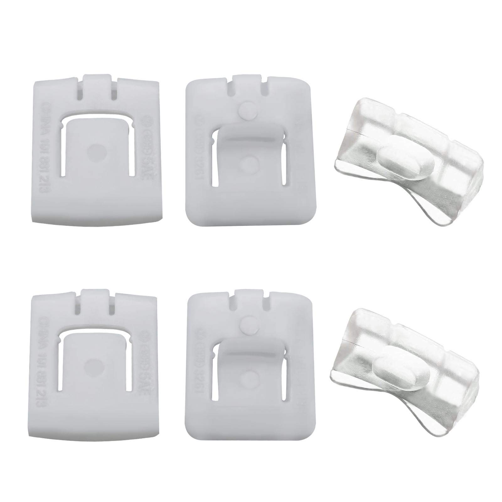 Be In Your Mind 6Pcs Seat Rail Runner Slider Führungsclips Gleitstück Kit 435881203A 171881213B Kunststoff Sitzschnallen Befestigungsclips Kompatibel mit MK1 MK2 MK3 Golf 191881213 Be In Your Mind 6Pcs Seat Rail Runner Slider Führungsclips Gleitstück Kit 435881203A 171881213B Kunststoff Sitzschnallen Befestigungsclips Kompatibel mit MK1 MK2 MK3 Golf 191881213 von Be In Your Mind