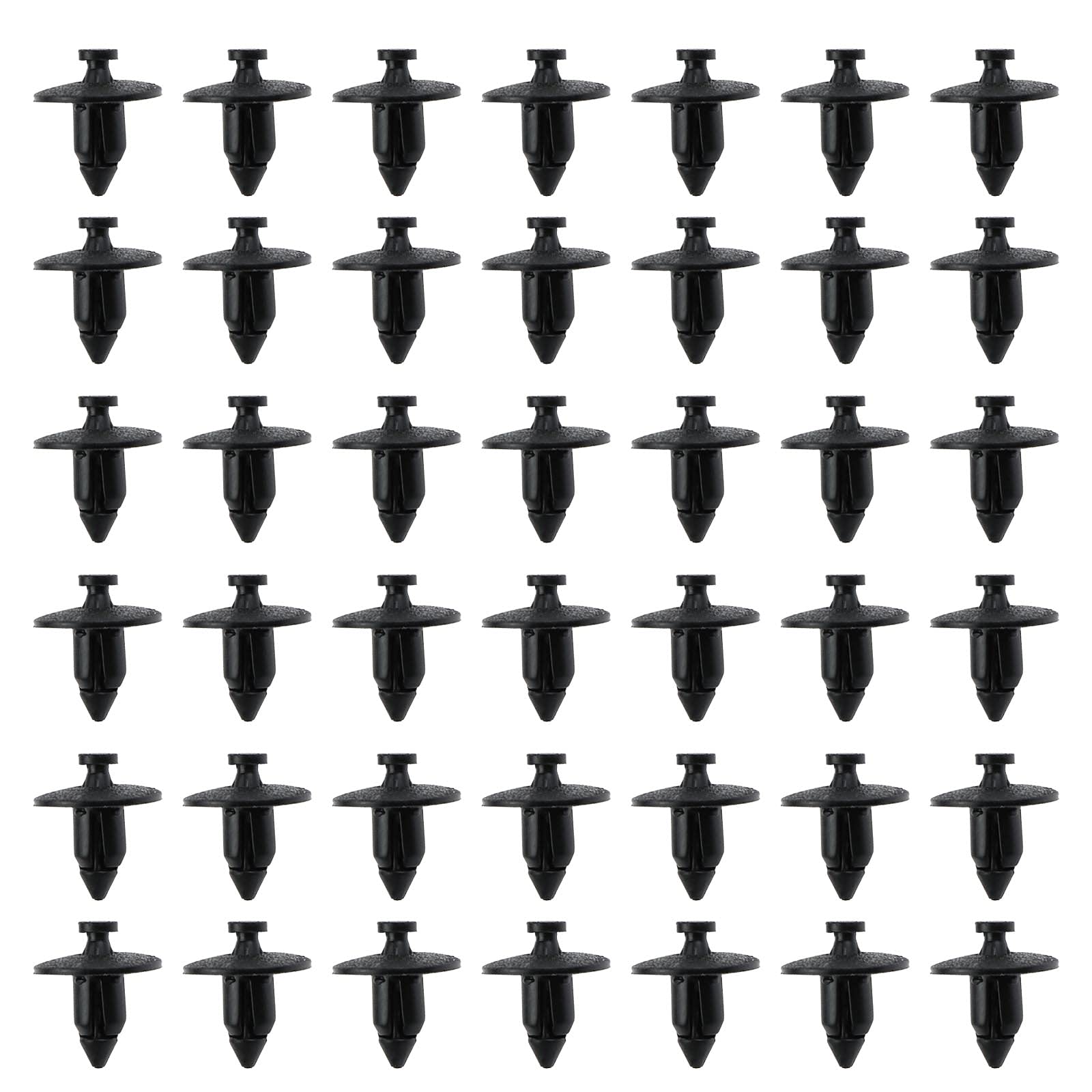 Be In Your Mind 50pcs Plastic Rivet Fastener Clips 3541113 for Trim Panels Bumper Fascias Lining 8mm Hole Compatible with Volvo S40 S60 S80 V50 V70 von Be In Your Mind