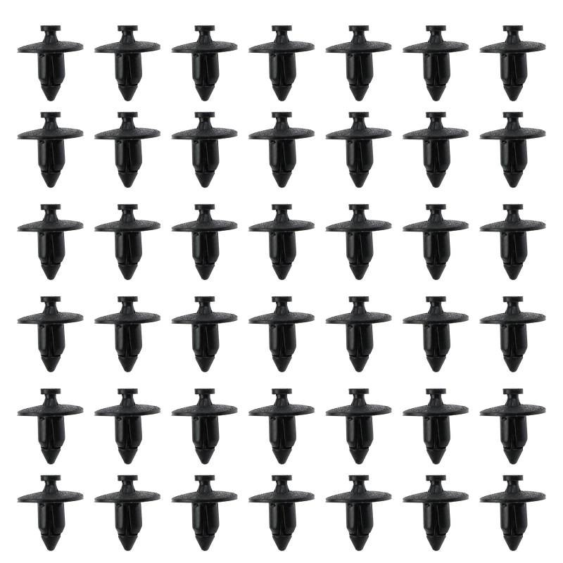 Be In Your Mind 50pcs Plastic Rivet Fastener Clips 3541113 for Trim Panels Bumper Fascias Lining 8mm Hole Compatible with Volvo S40 S60 S80 V50 V70 von Be In Your Mind