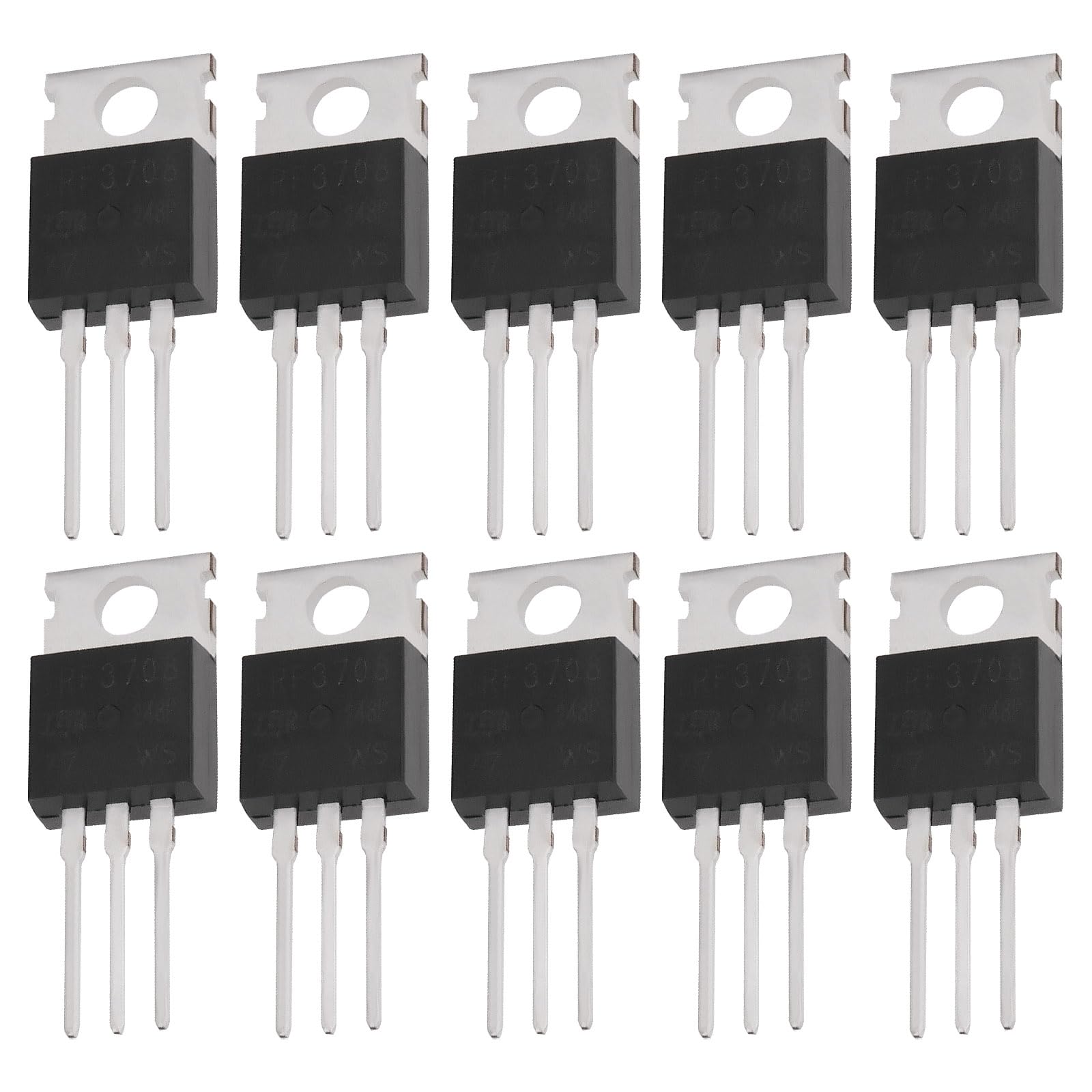Be In Your Mind MOSFET-Transistoren IRF3708 MOSFET-Transistoren N-K Power Mosfet-Transistor TO220 30 V 62 A für elektronische Anwendungen, 10 Stück Be In Your Mind MOSFET-Transistoren IRF3708 MOSFET-Transistoren N-K Power Mosfet-Transistor TO220 30 V 62 A für elektronische Anwendungen, 10 Stück von Be In Your Mind